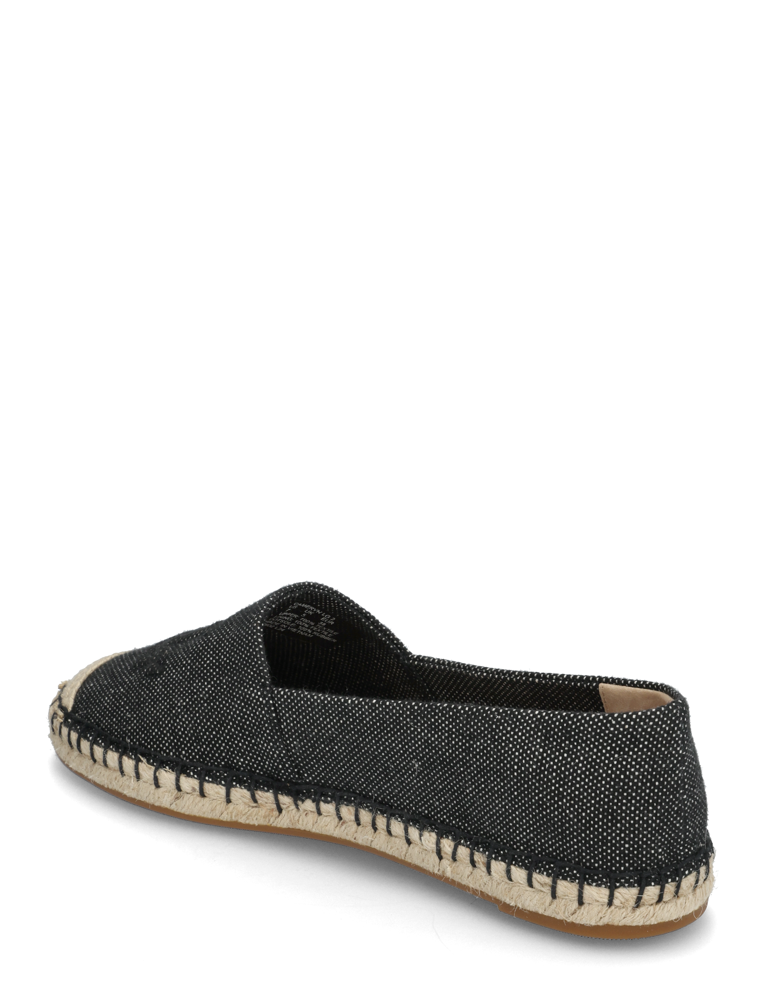 Lauren Ralph Lauren - Cameryn Cross-Dyed Canvas Espadrille - natural/black - 2