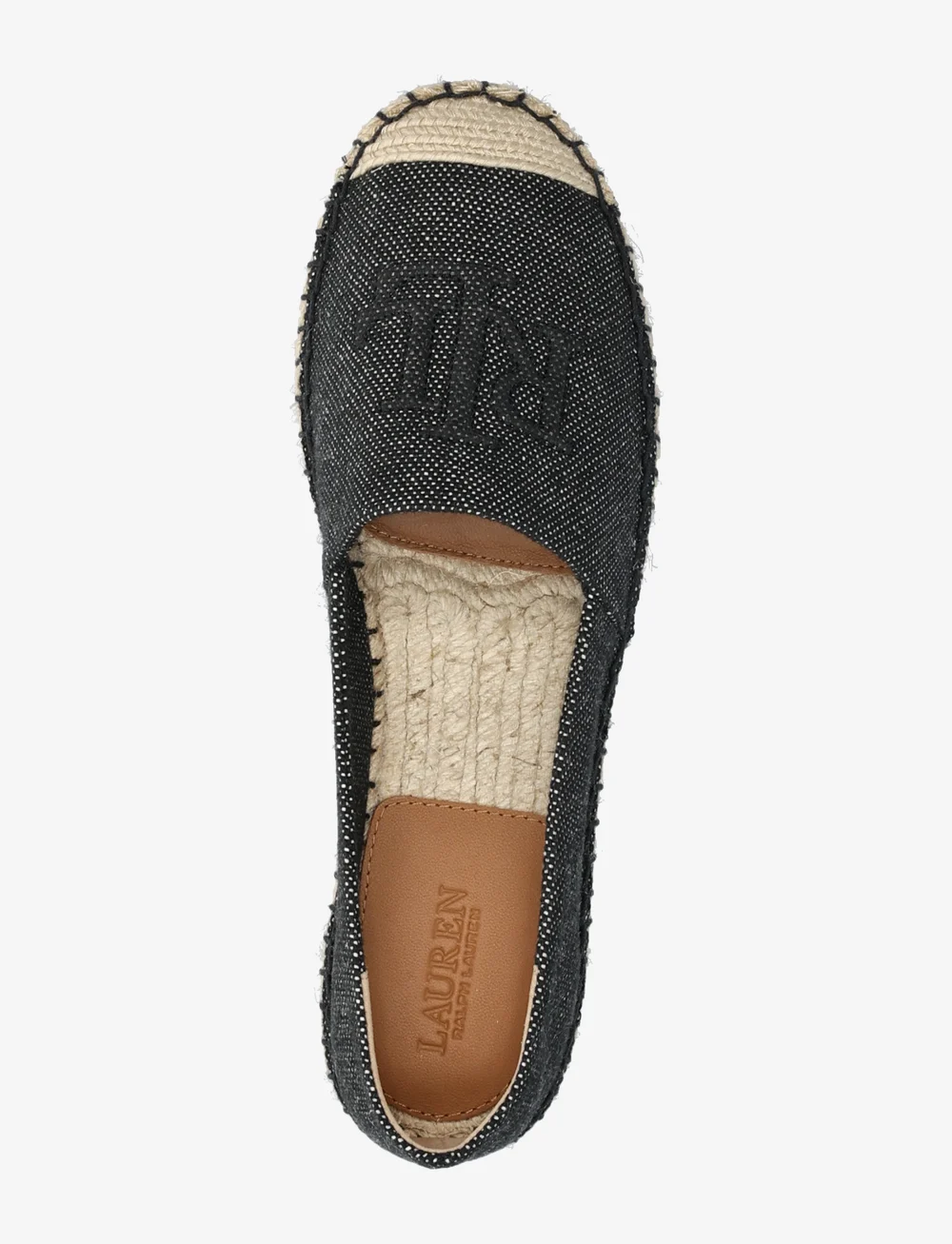 Lauren Ralph Lauren - Cameryn Cross-Dyed Canvas Espadrille - espadrilles - natural/black - 3