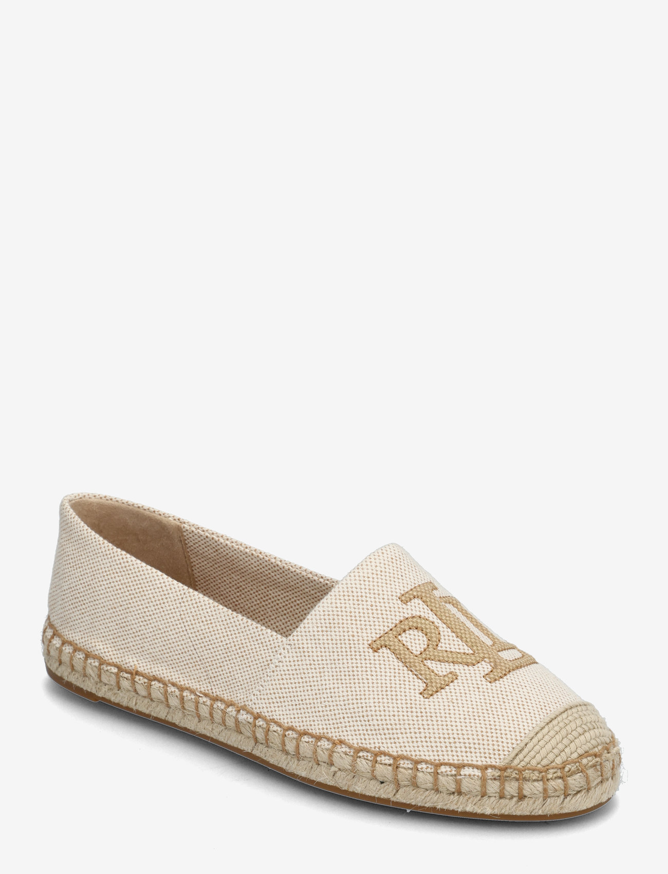 Lauren Ralph Lauren - Cameryn Cross-Dyed Canvas Espadrille - espadrillos - natural/buff - 0