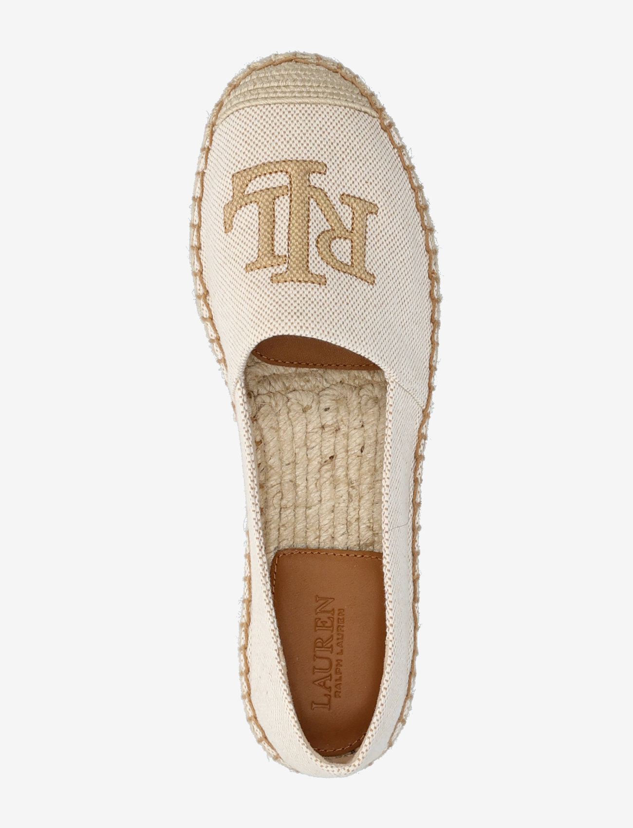 Lauren Ralph Lauren - Cameryn Cross-Dyed Canvas Espadrille - espadrillos - natural/buff - 3