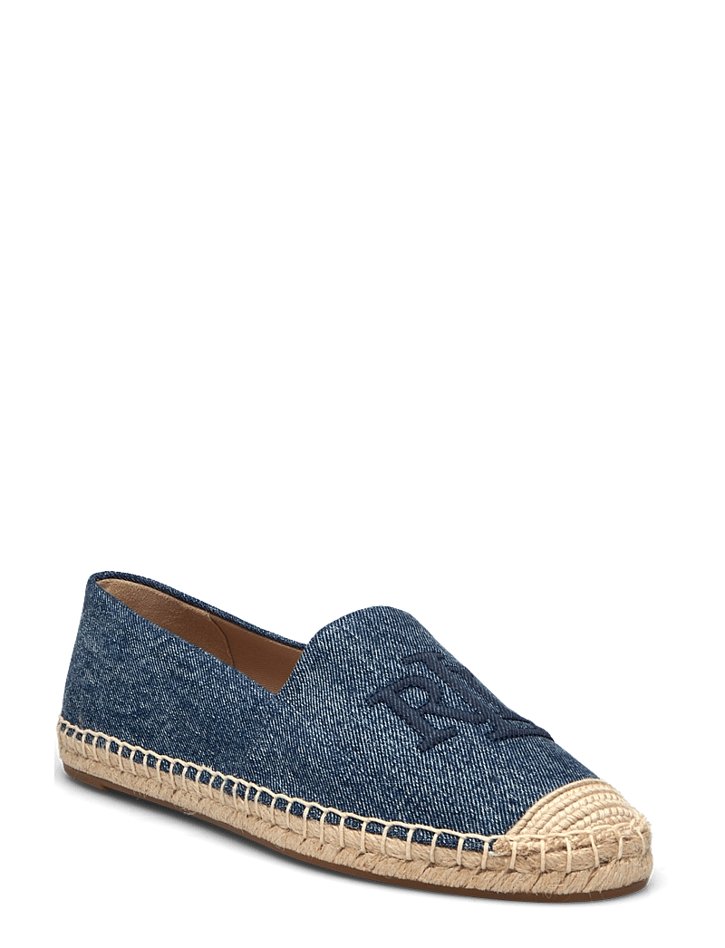 Lauren Ralph Lauren - Cameryn Washed Denim Espadrille - espadrilles - oxford blue - 0