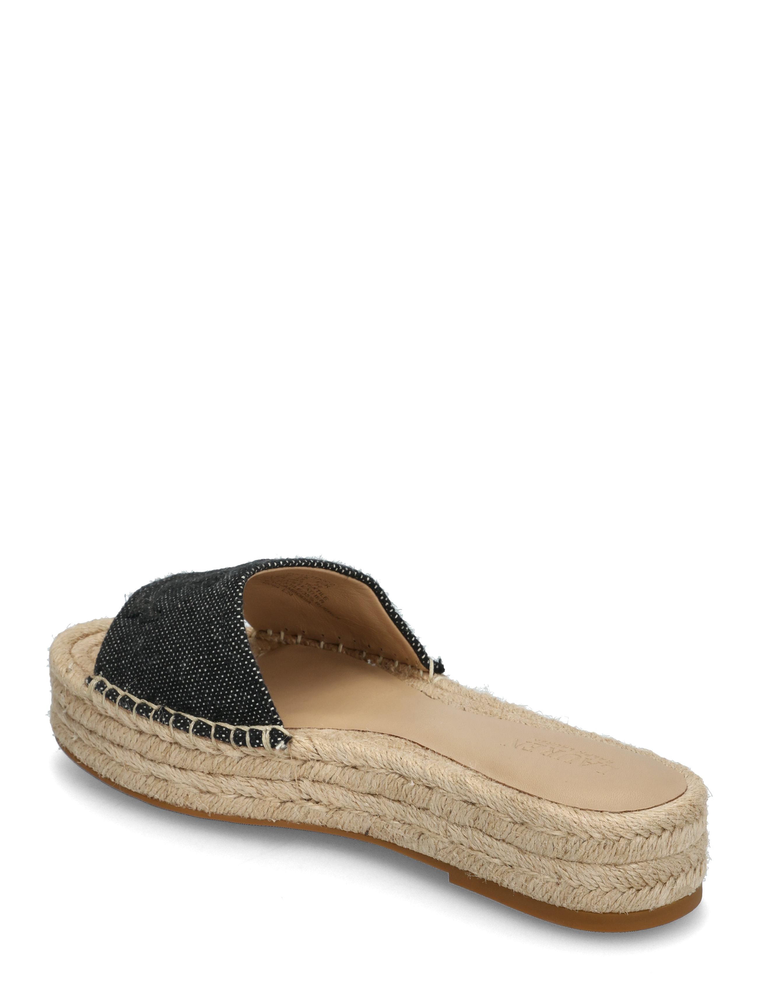 Lauren Ralph Lauren - Polly Cross-Dyed Canvas Espadrille - espadrilles - natural/black - 2