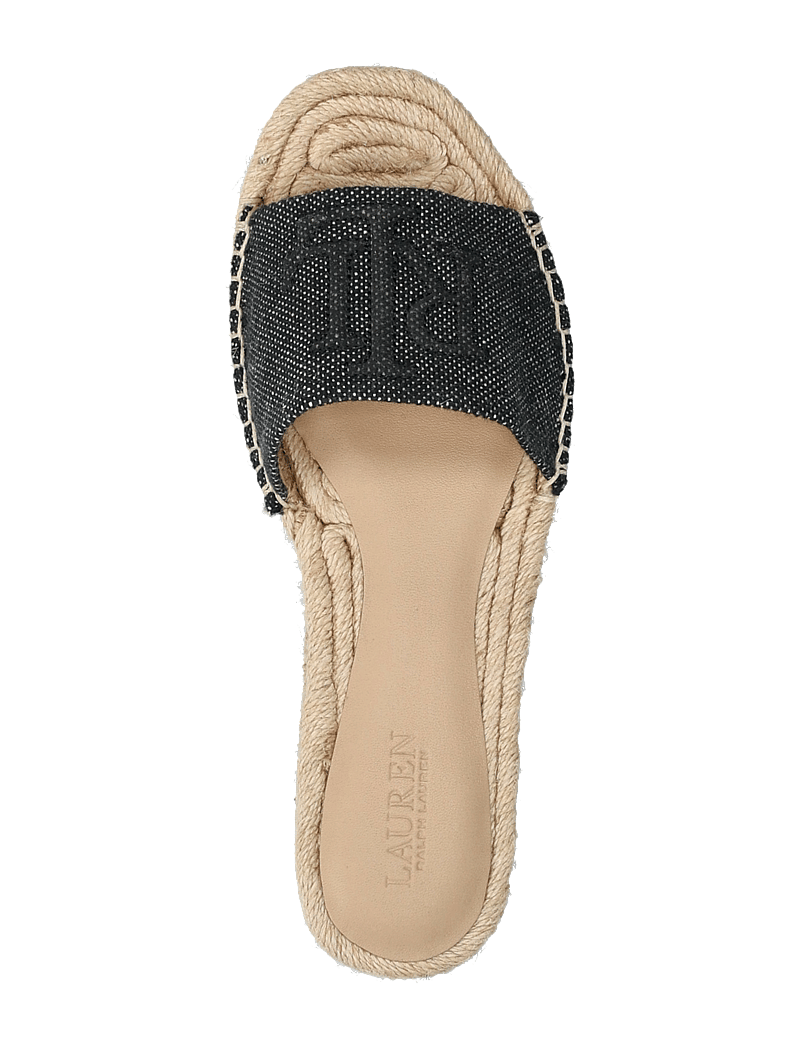 Lauren Ralph Lauren - Polly Cross-Dyed Canvas Espadrille - espadrilles - natural/black - 3