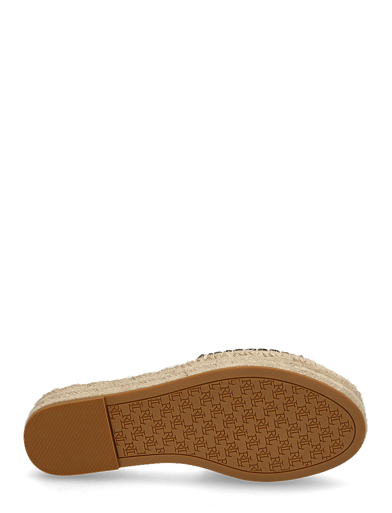 Lauren Ralph Lauren - Polly Cross-Dyed Canvas Espadrille - espadrilles - natural/black - 4