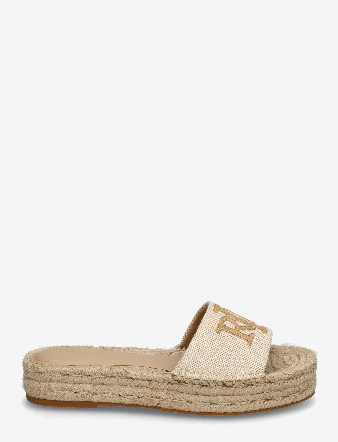 Lauren Ralph Lauren - Polly Cross-Dyed Canvas Espadrille - espadrilles - natural/buff - 1