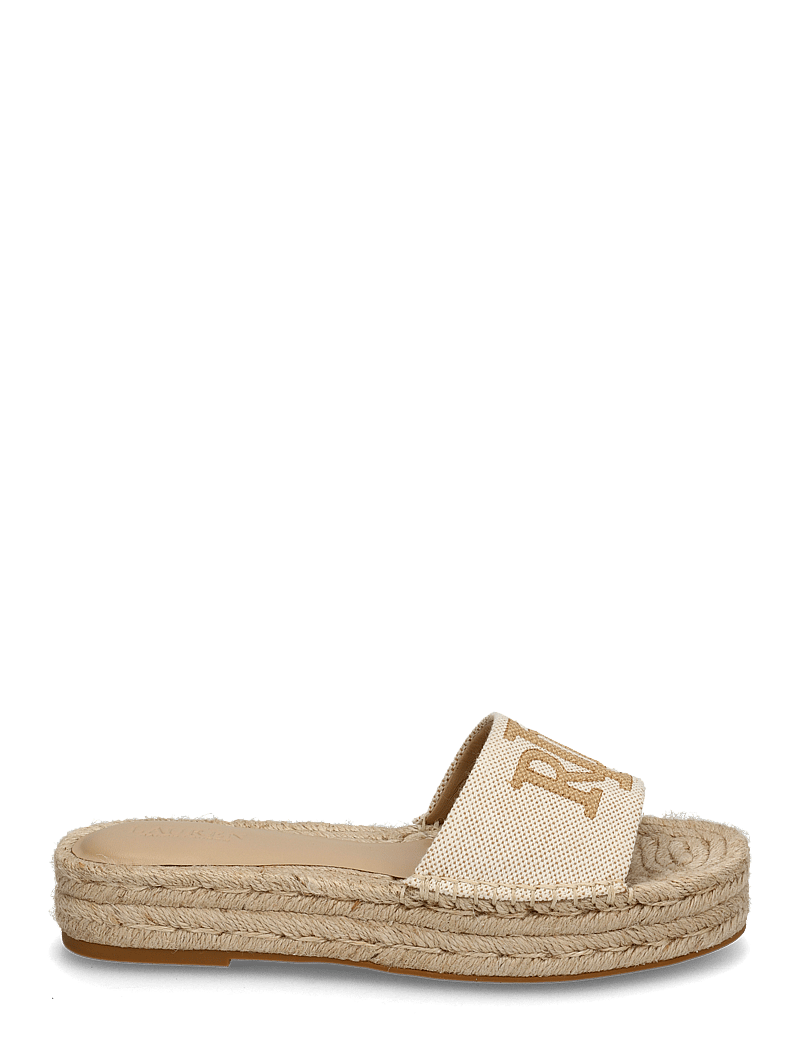 Lauren Ralph Lauren - Polly Cross-Dyed Canvas Espadrille - espadrilles - natural/buff - 1