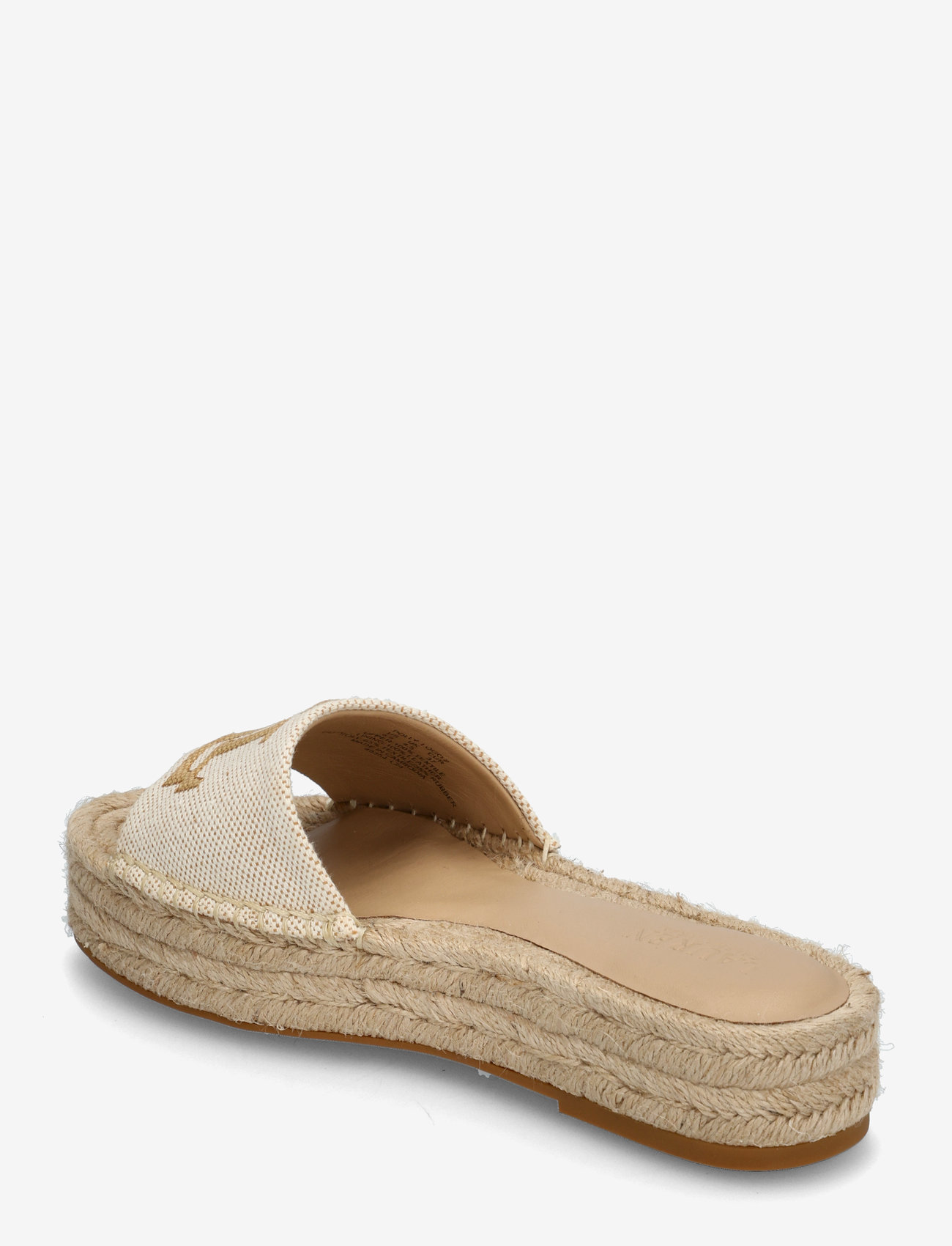 Lauren Ralph Lauren - Polly Cross-Dyed Canvas Espadrille - espadrilles - natural/buff - 2