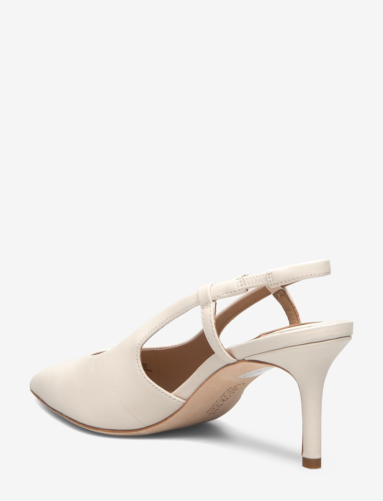 Lauren Ralph Lauren - Khloe Nappa Leather Slingback Pump - konfirmatsioon - soft white - 2