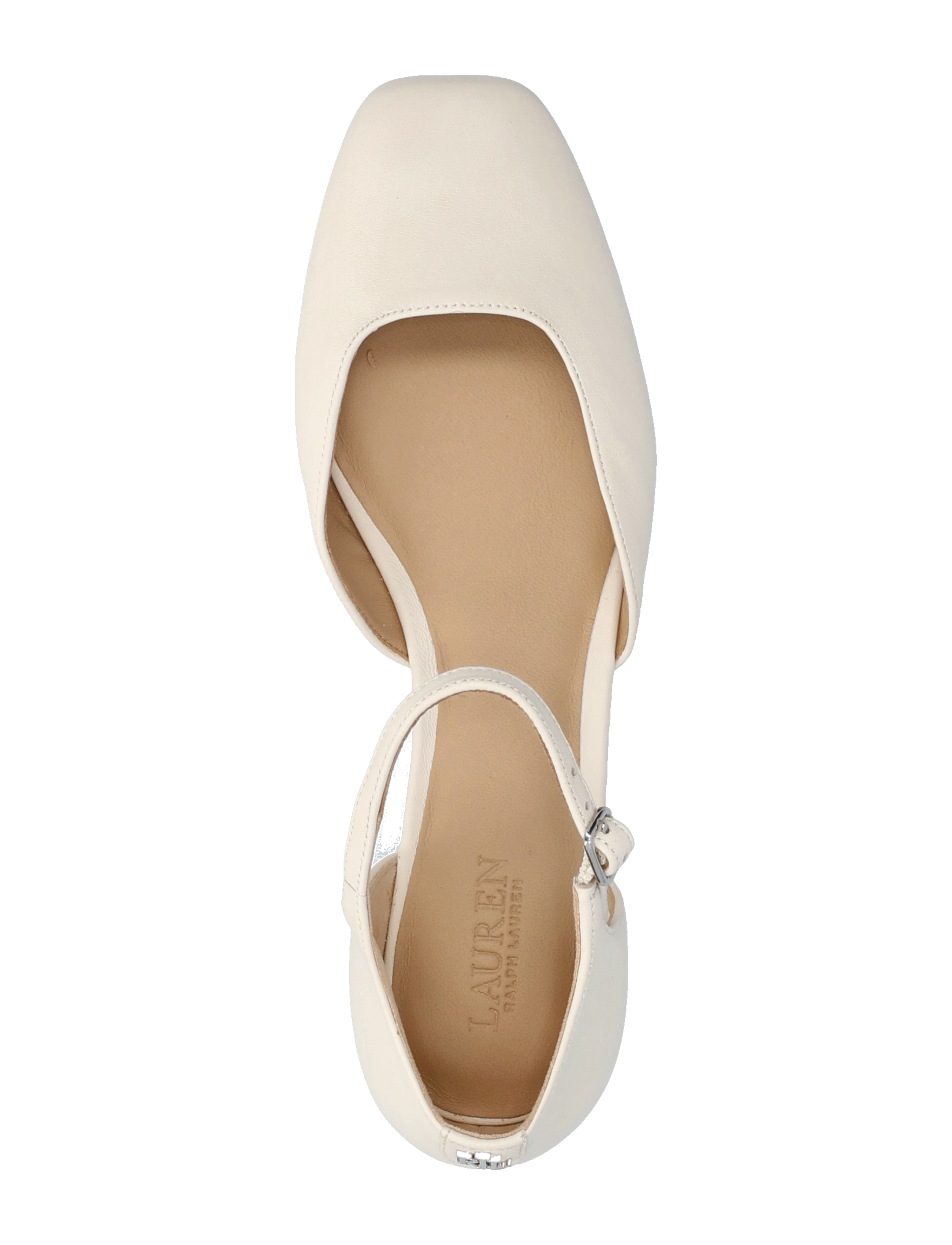 Lauren Ralph Lauren - Emellie Nappa Leather Mary Jane - soft white - 3