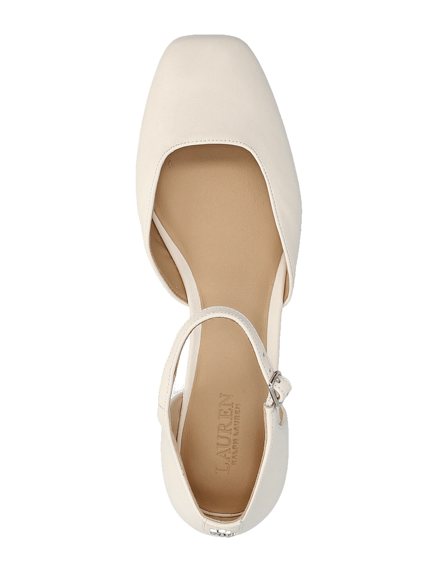 Lauren Ralph Lauren - Emellie Nappa Leather Mary Jane - soft white - 3