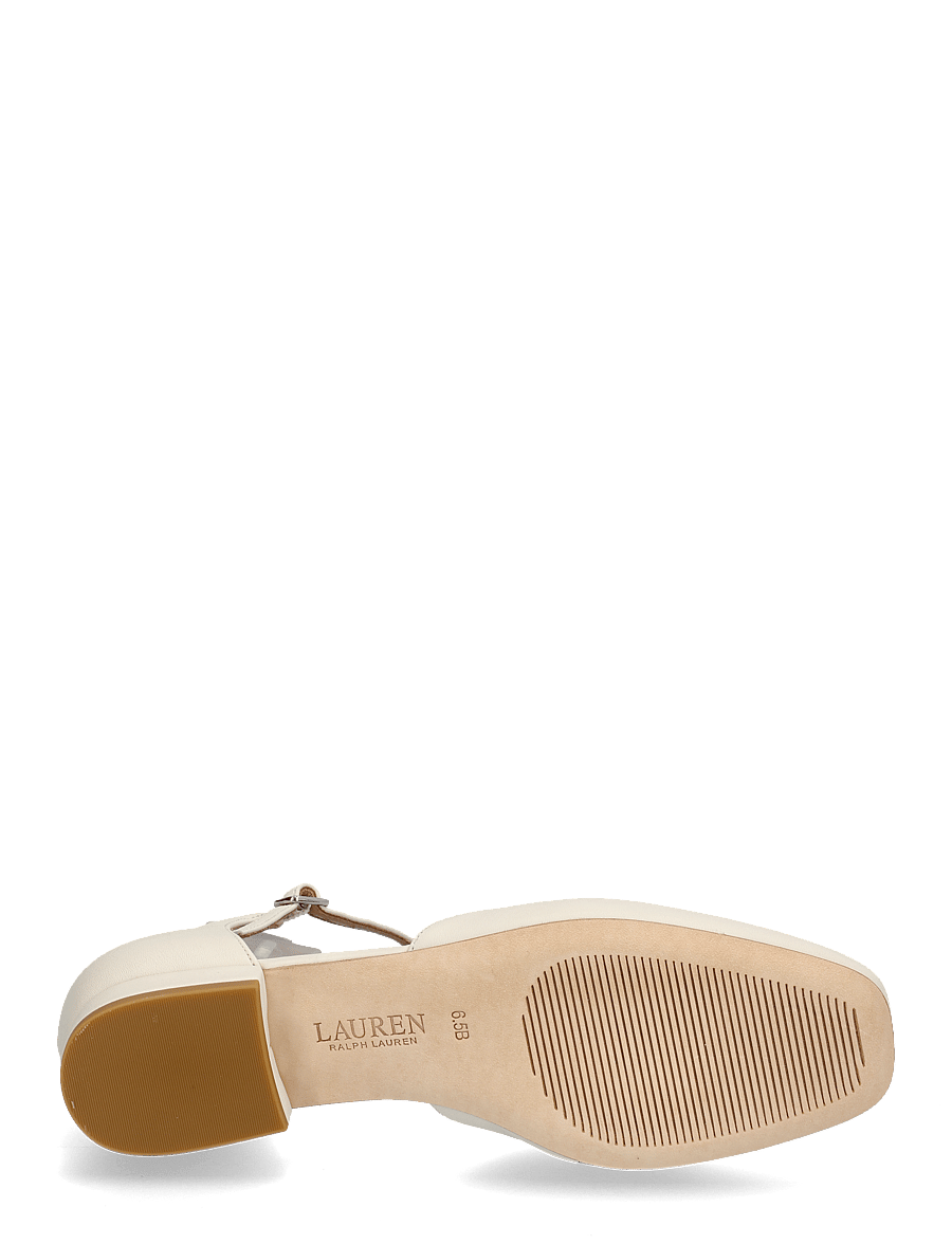 Lauren Ralph Lauren - Emellie Nappa Leather Mary Jane - soft white - 4