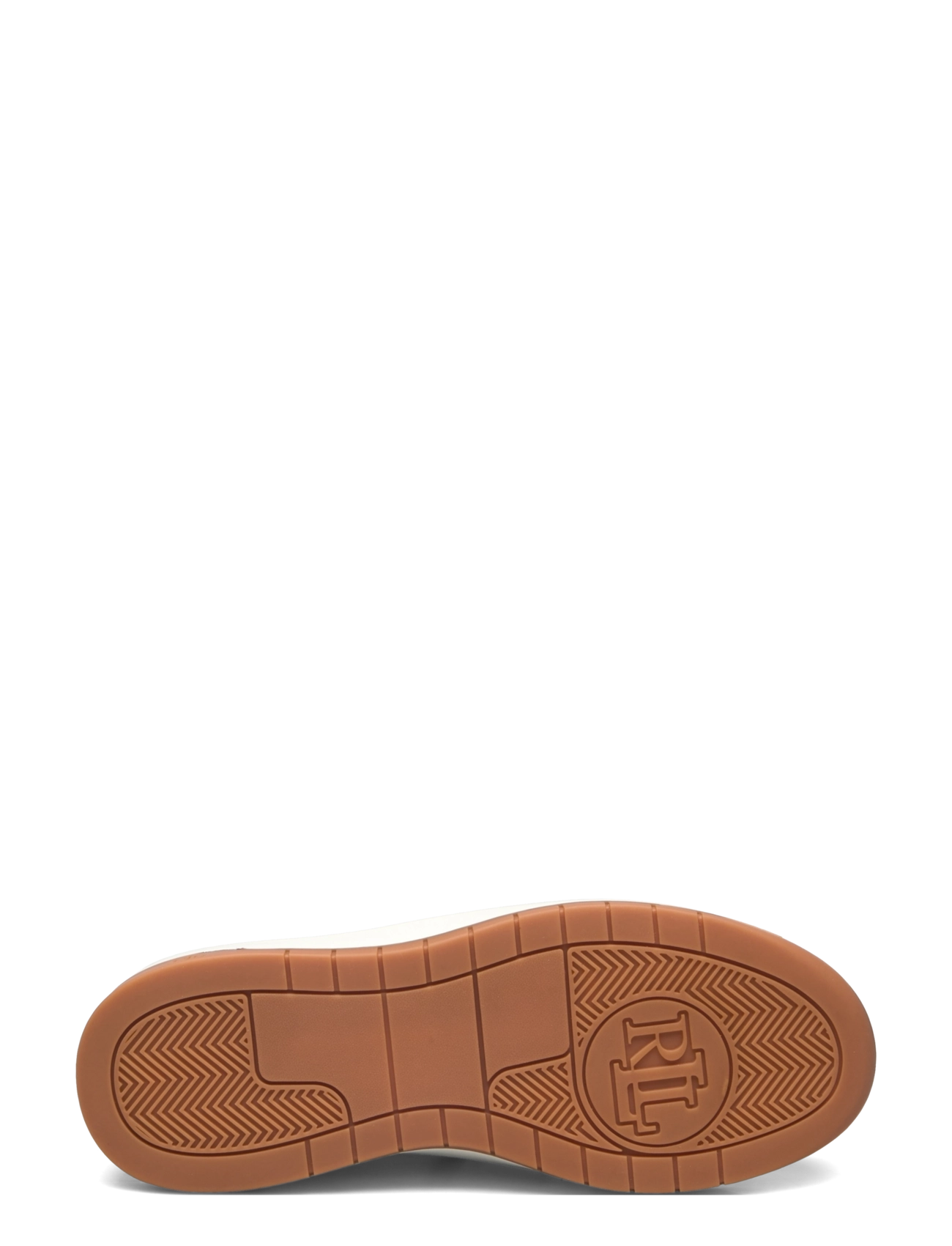 Lauren Ralph Lauren - Harlie Color-Blocked Leather Sneaker - snow white/sand d - 4