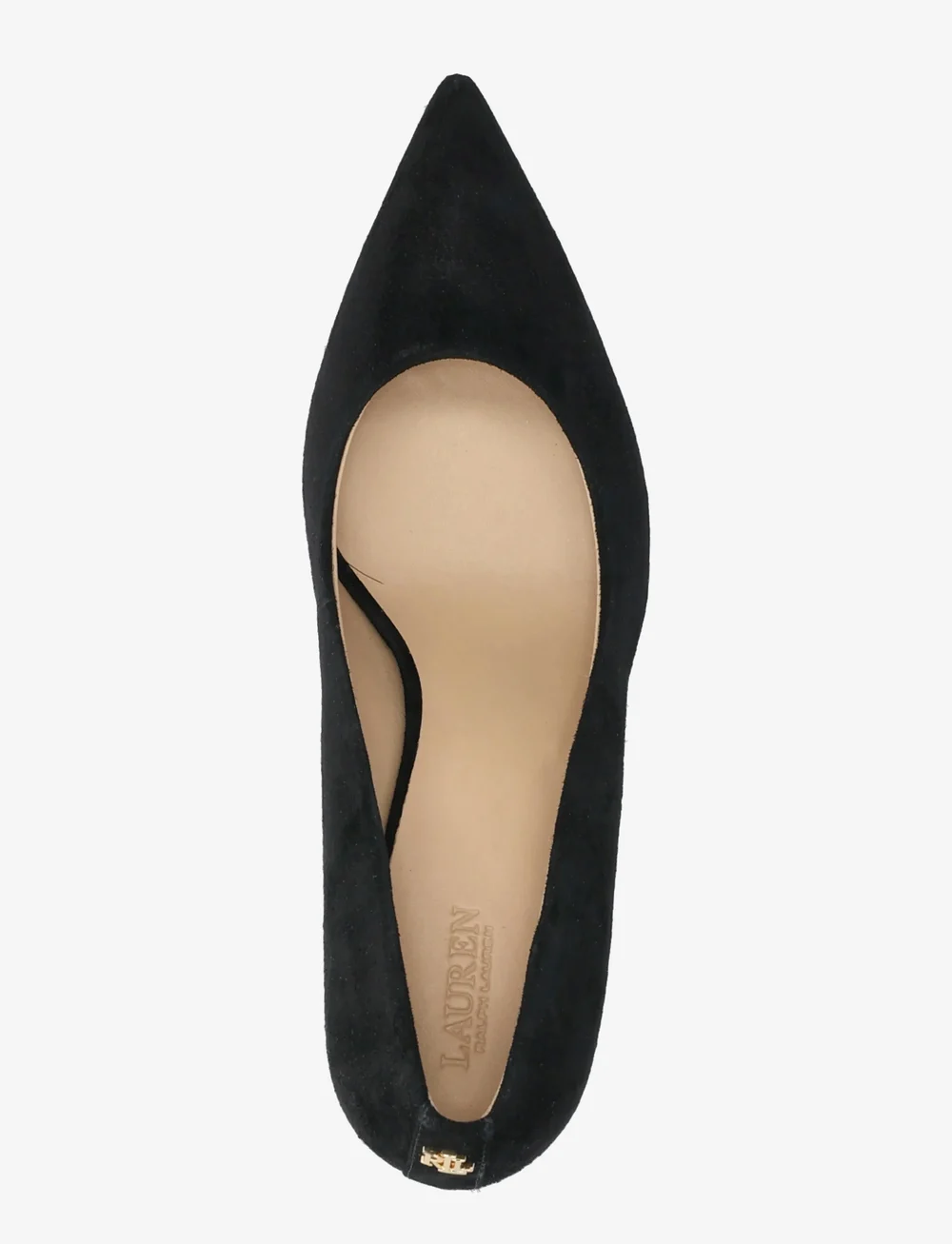 Lauren Ralph Lauren - Lanette Suede Block-Heel Pump - pumps - black - 3