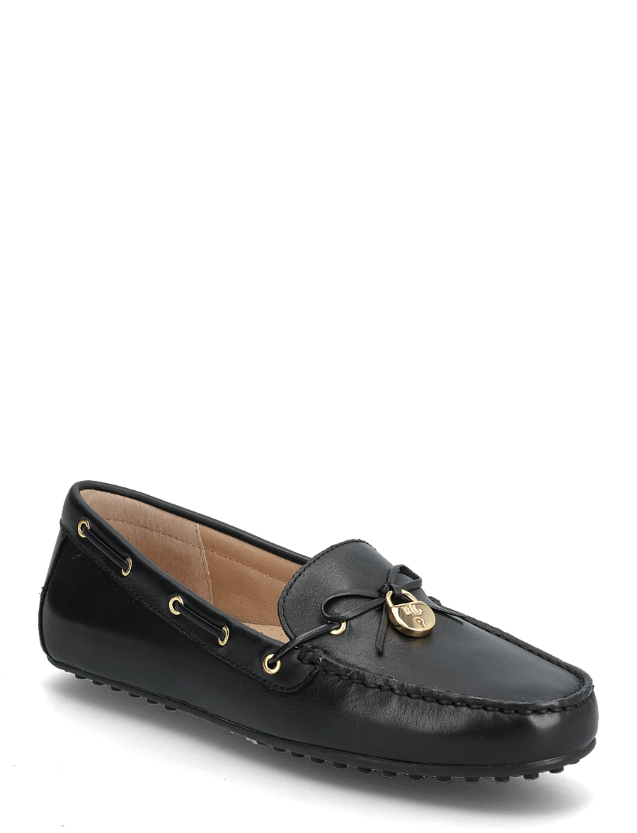 Lauren Ralph Lauren - Wylie Nappa Leather Driver - chaussure bateau - black - 0
