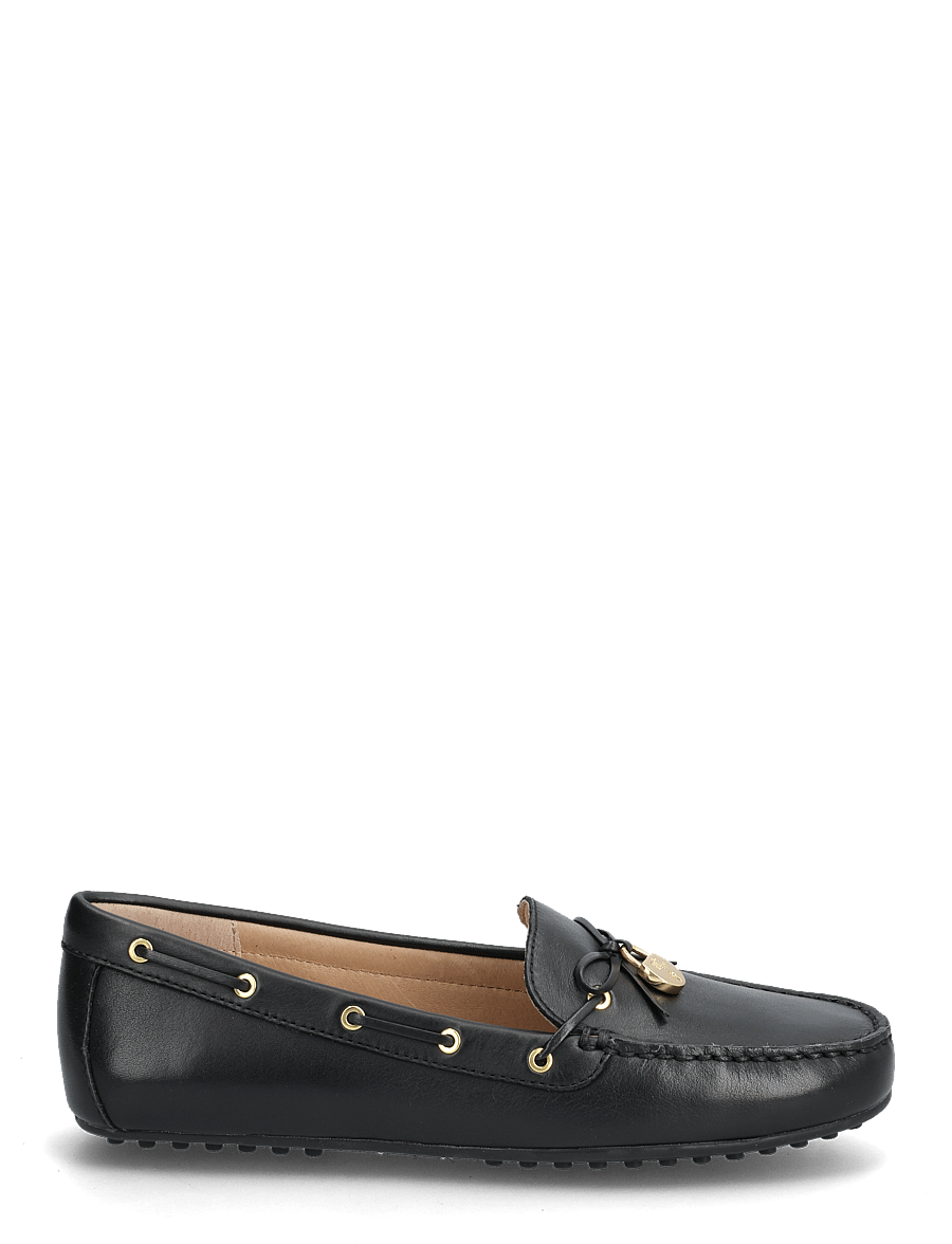 Lauren Ralph Lauren - Wylie Nappa Leather Driver - chaussure bateau - black - 1