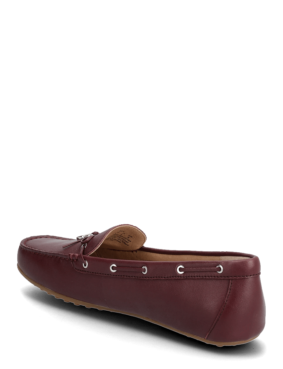 Lauren Ralph Lauren - Wylie Nappa Leather Driver - seglarskor - dark garnet - 2