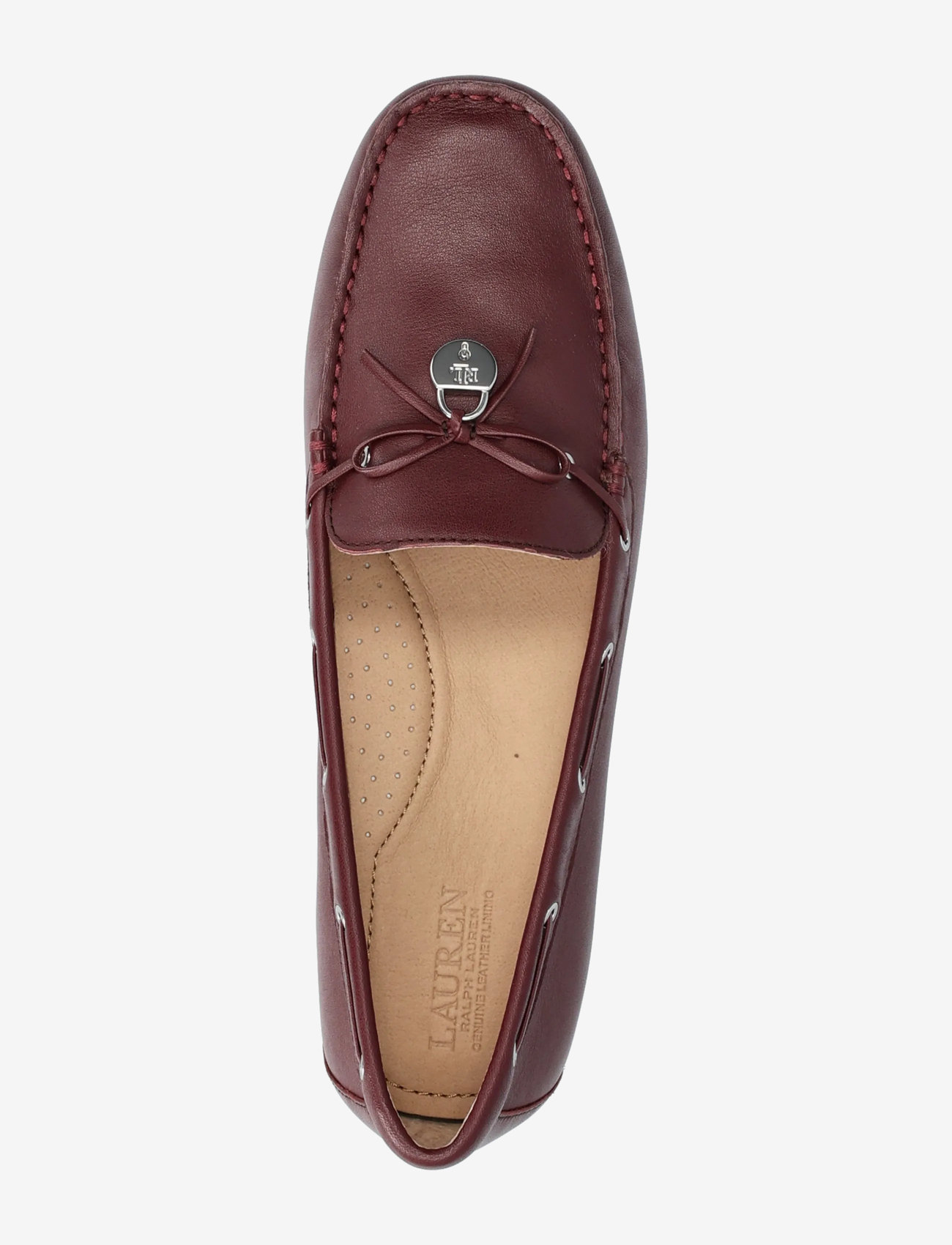 Lauren Ralph Lauren - Wylie Nappa Leather Driver - særlige begivenheder - dark garnet - 3