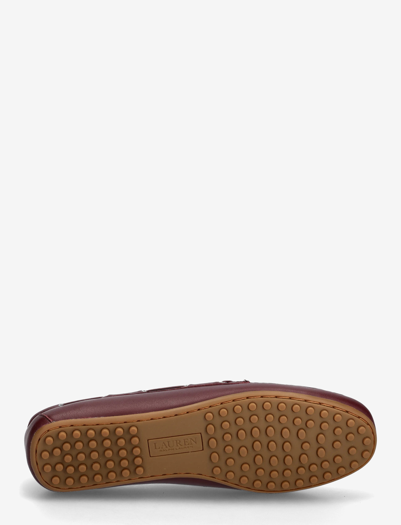 Lauren Ralph Lauren - Wylie Nappa Leather Driver - særlige begivenheder - dark garnet - 4