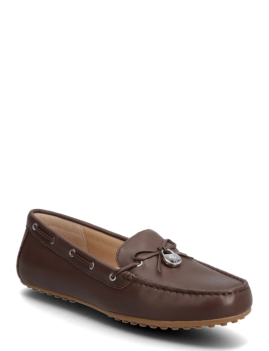 Lauren Ralph Lauren - Wylie Nappa Leather Driver - seglarskor - dark hickory - 0