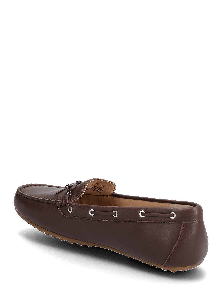 Lauren Ralph Lauren - Wylie Nappa Leather Driver - seglarskor - dark hickory - 2