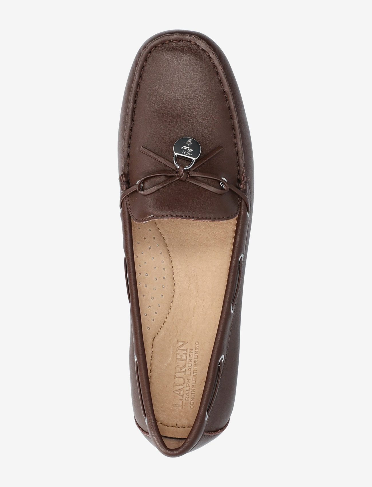 Lauren Ralph Lauren - Wylie Nappa Leather Driver - special occasions - dark hickory - 3