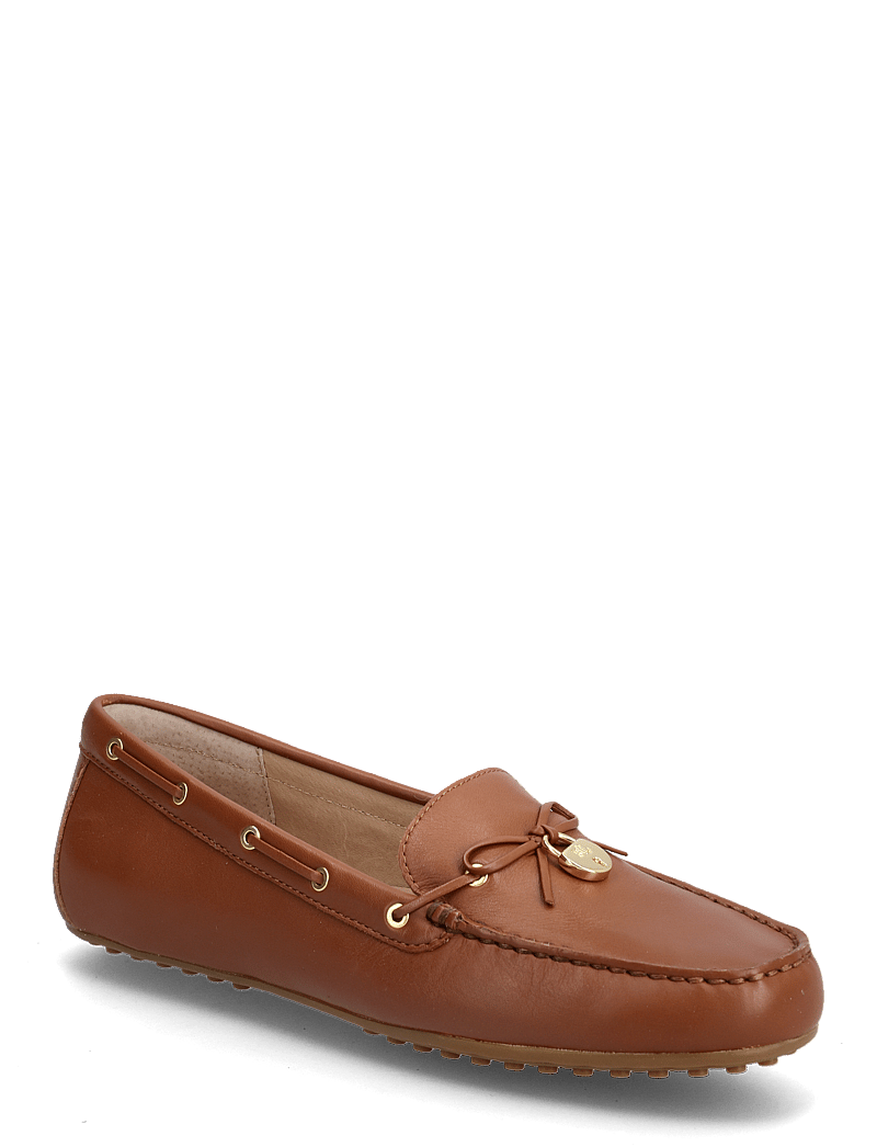 Lauren Ralph Lauren - Wylie Nappa Leather Driver - mokasīnveida apavi - lauren tan - 0