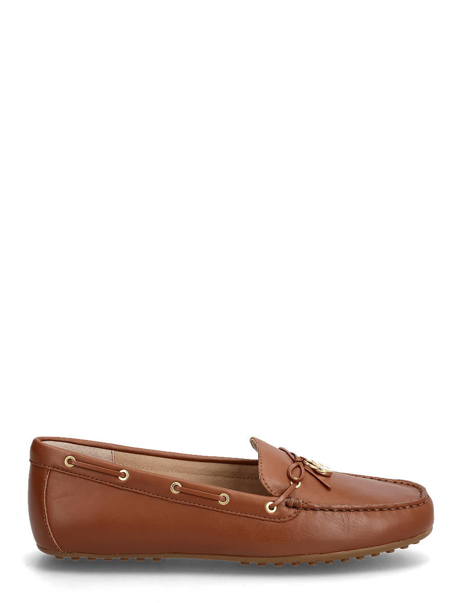 Lauren Ralph Lauren - SOFT NAPPA-WYLIE-FL-DRV - seglarskor - lauren tan - 1