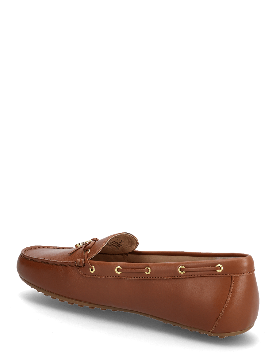 Lauren Ralph Lauren - SOFT NAPPA-WYLIE-FL-DRV - seglarskor - lauren tan - 2