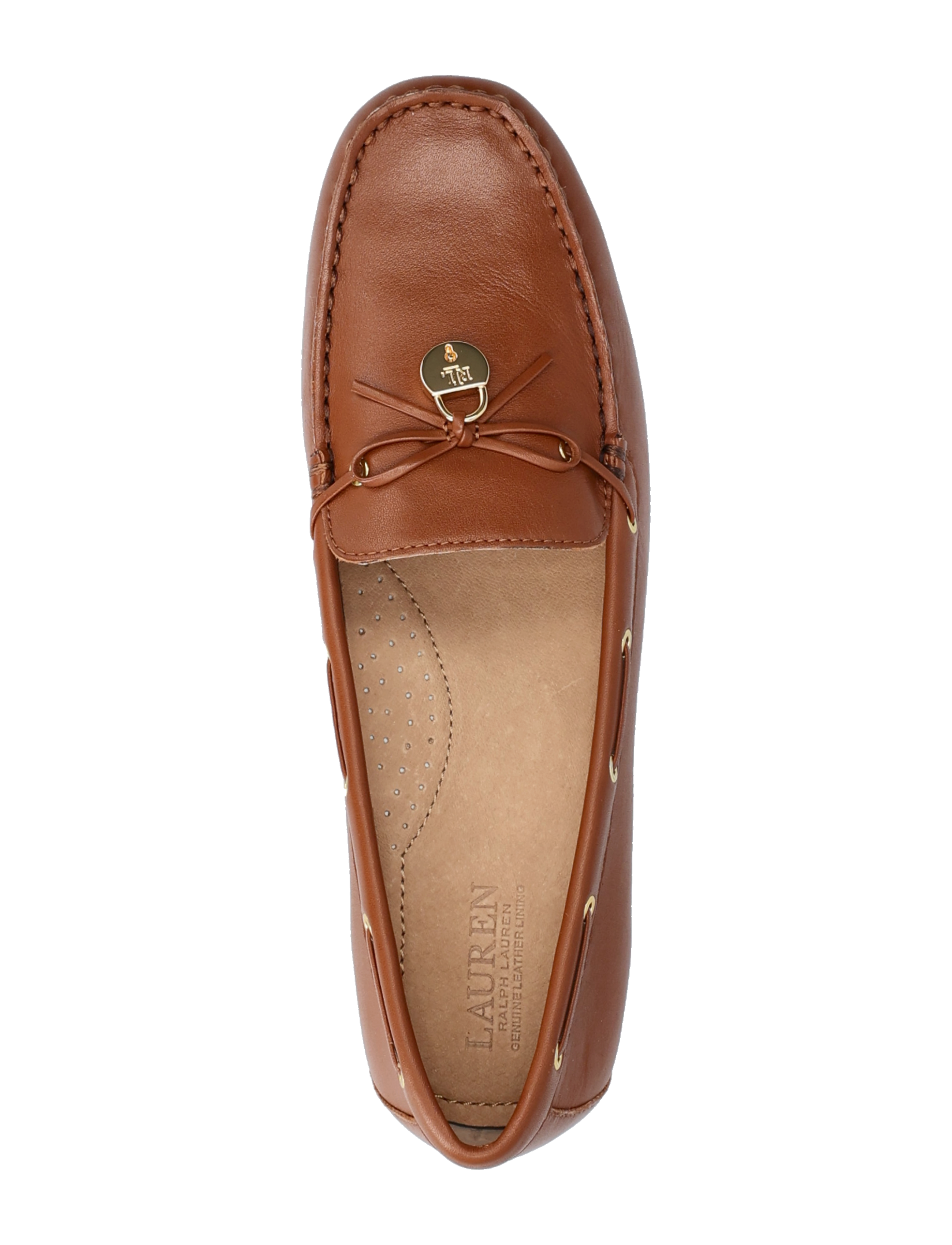 Lauren Ralph Lauren - SOFT NAPPA-WYLIE-FL-DRV - modetrends - lauren tan - 3