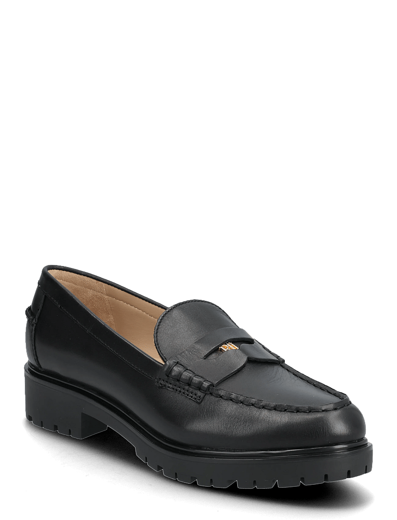 Lauren Ralph Lauren - Marli Calfskin Penny Loafer - besondere anlässe - black - 0