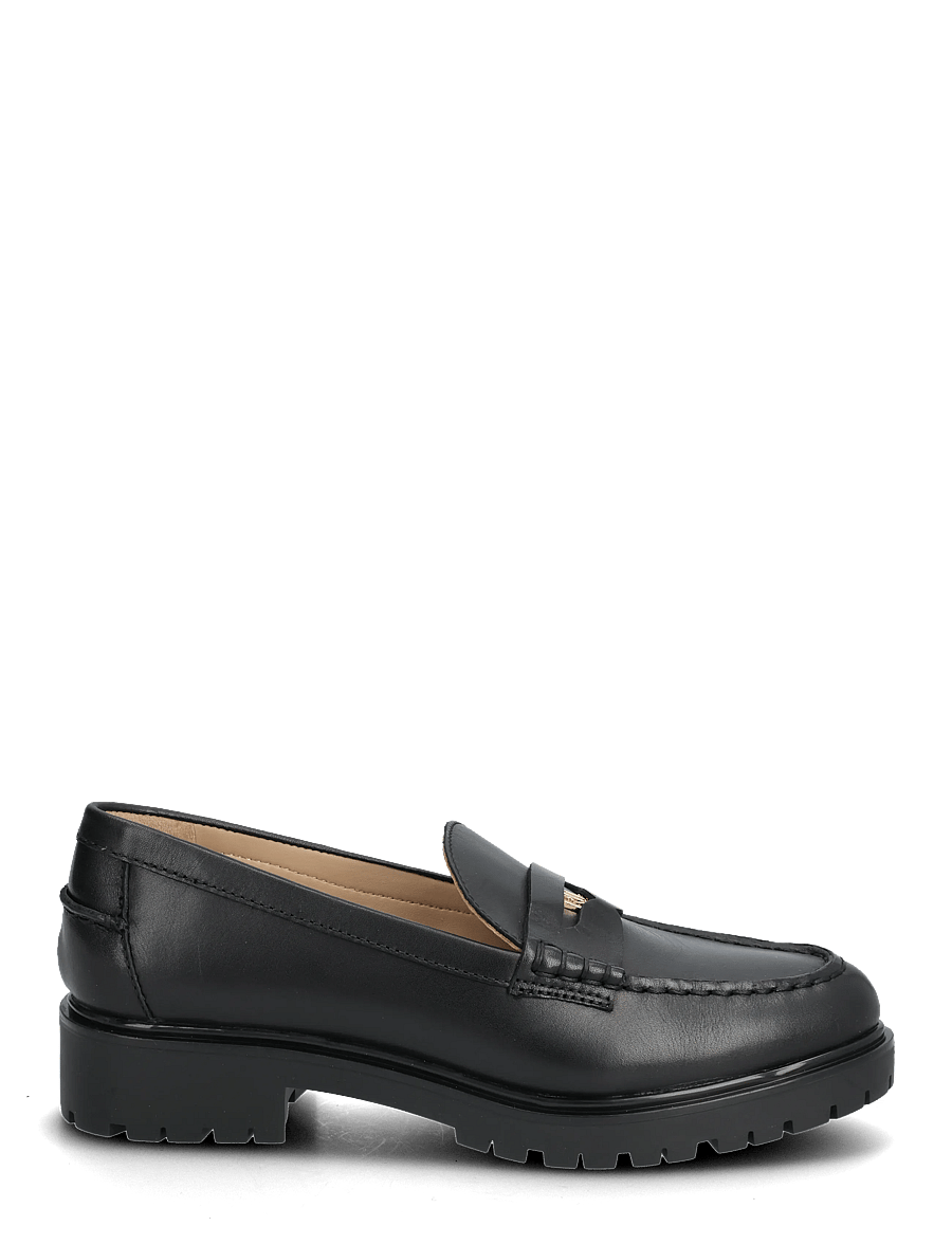 Lauren Ralph Lauren - Marli Calfskin Penny Loafer - moetrendid - black - 1