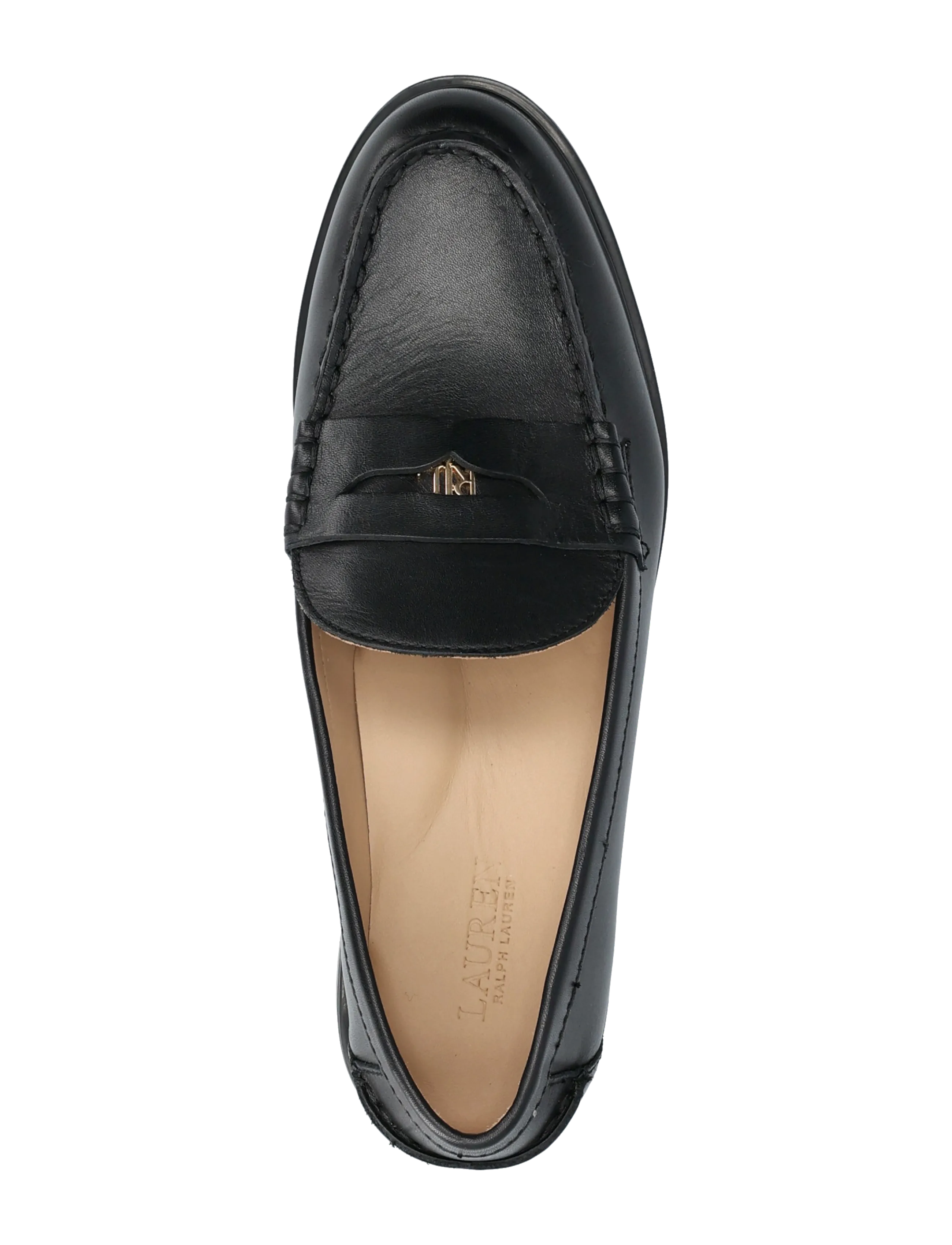 Lauren Ralph Lauren - Marli Calfskin Penny Loafer - modetrends - black - 3