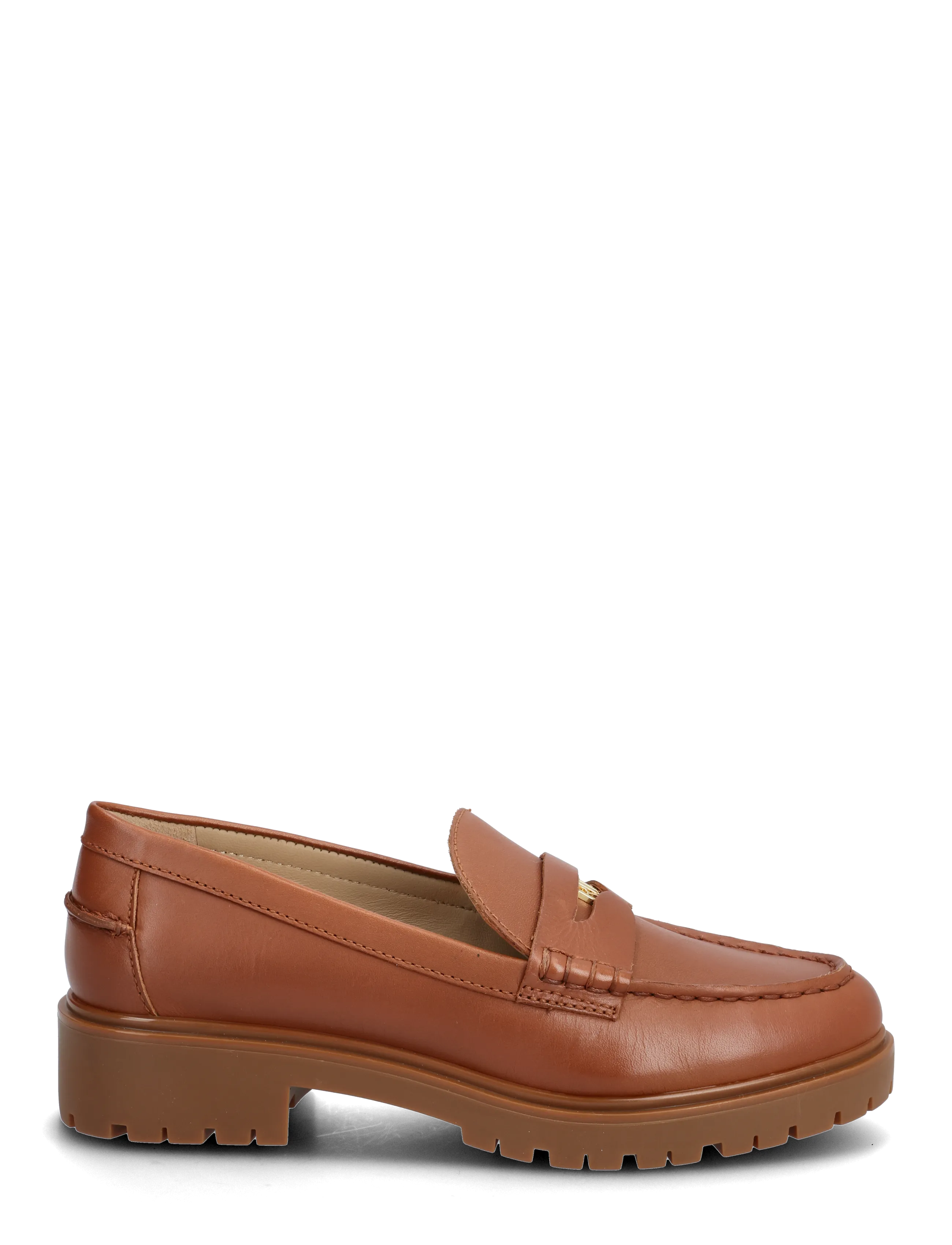 Lauren Ralph Lauren - Marli Calfskin Penny Loafer - fashion trends - lauren tan - 1