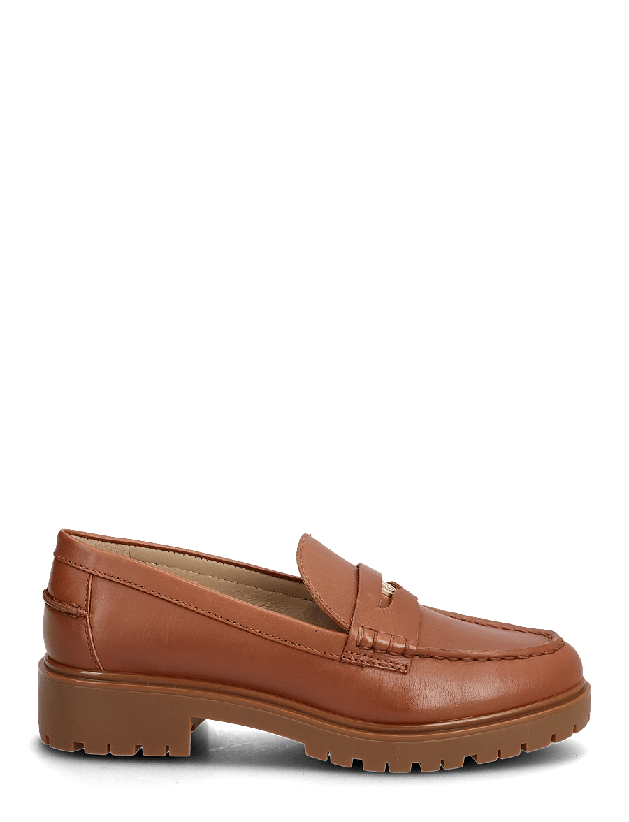 Lauren Ralph Lauren - Marli Calfskin Penny Loafer - modetrends - lauren tan - 1