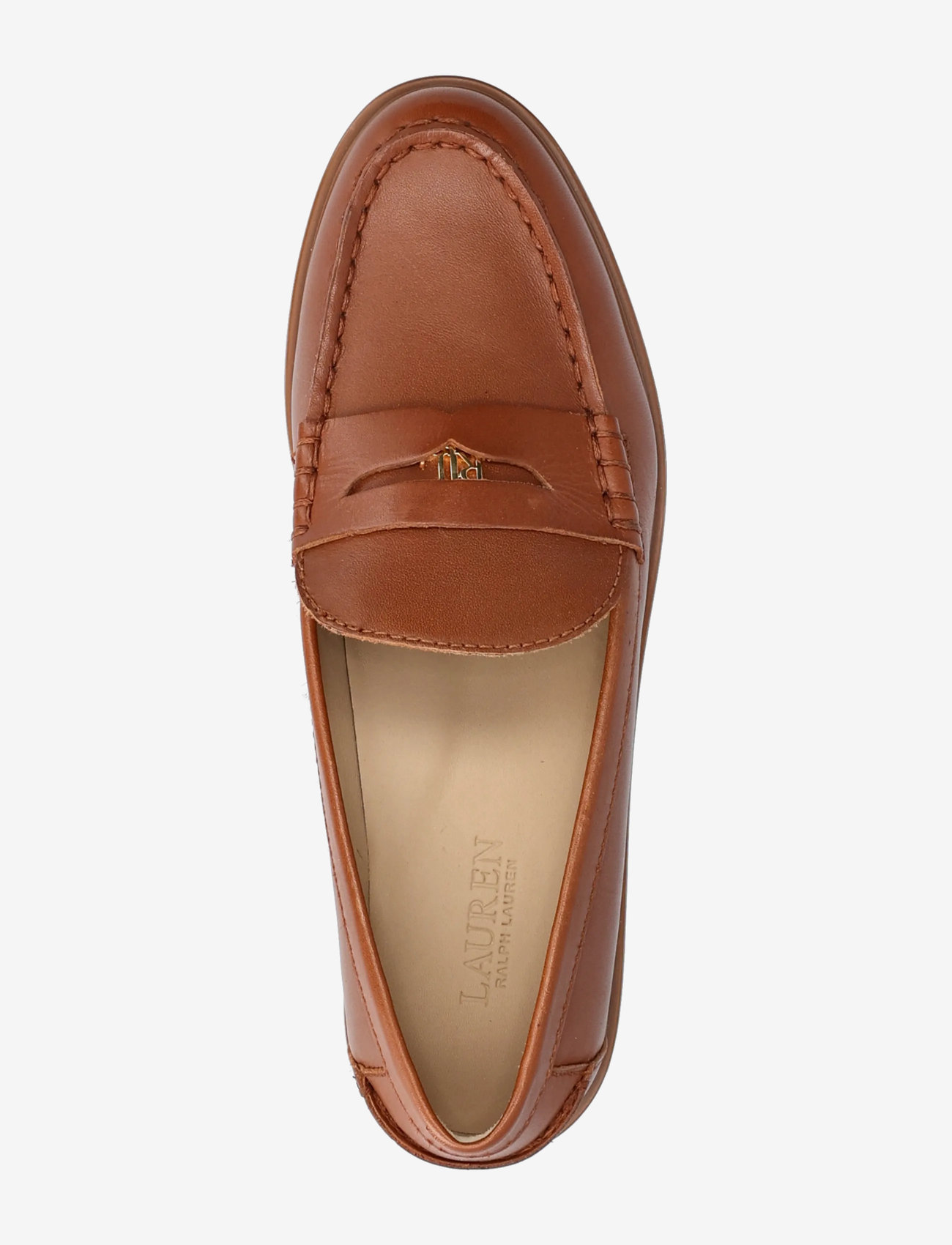Lauren Ralph Lauren - Marli Calfskin Penny Loafer - speciella tillfällen - lauren tan - 3