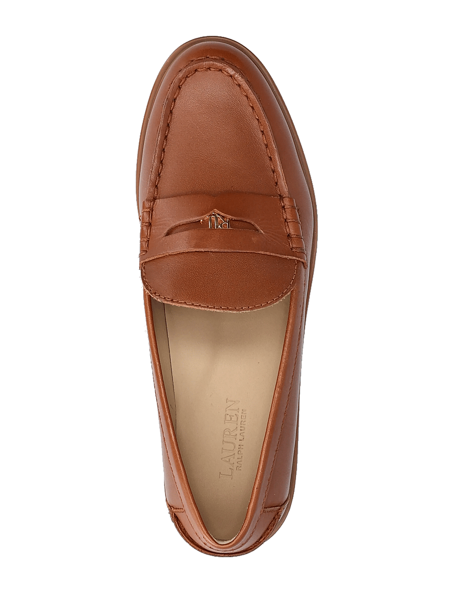 Lauren Ralph Lauren - Marli Calfskin Penny Loafer - modetrends - lauren tan - 3