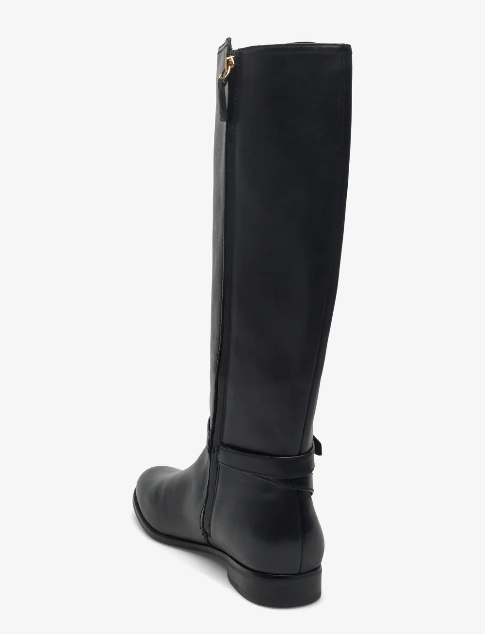 Lauren Ralph Lauren - Brooke II Burnished Leather Tall Boot - bottes hautes au genou - black - 2