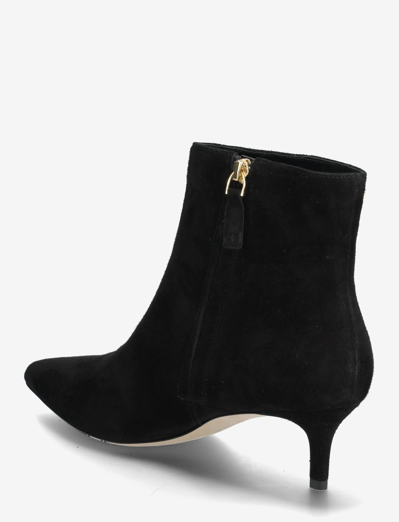 Lauren Ralph Lauren - McKay Suede Bootie Heel - stiefeletten mit absatz - black - 2