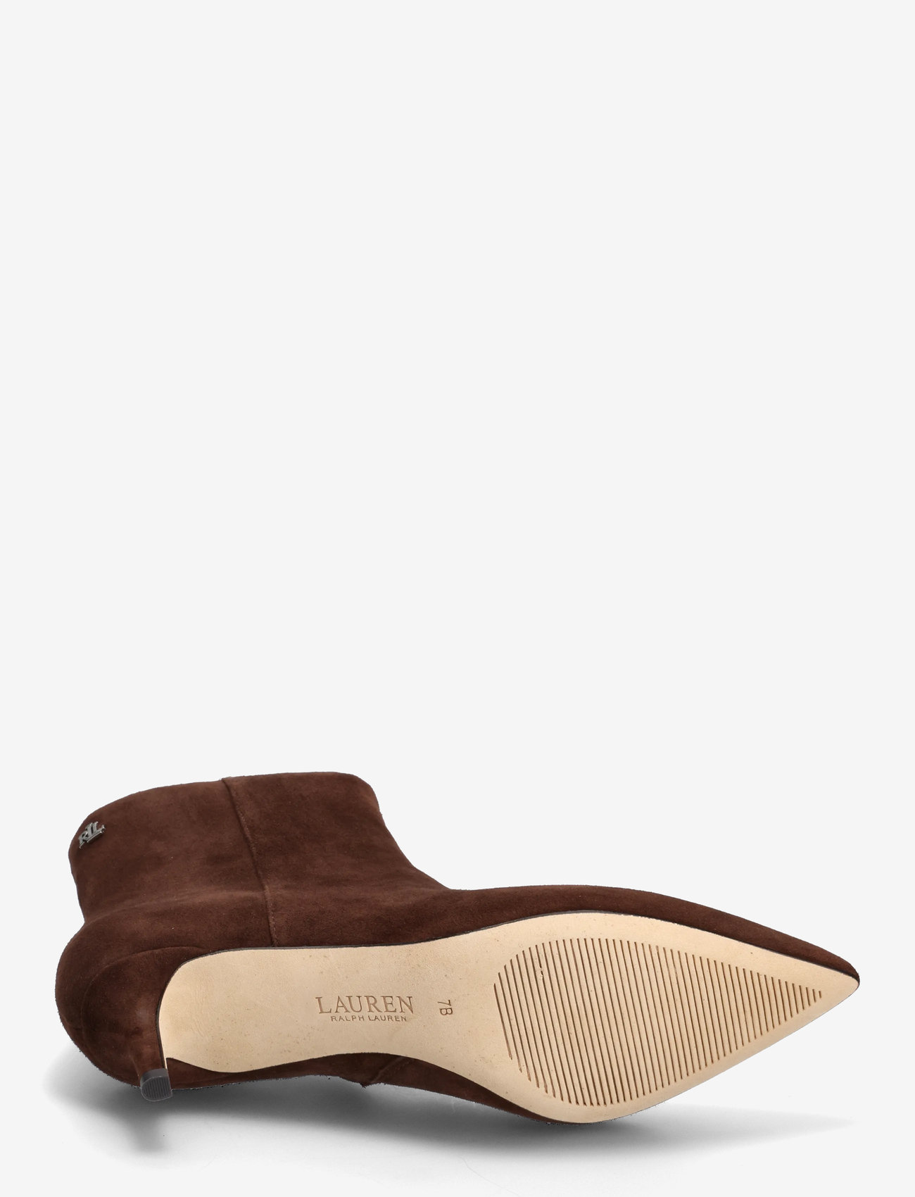 Lauren Ralph Lauren Mckay Suede Bootie Heel (RAF802967779