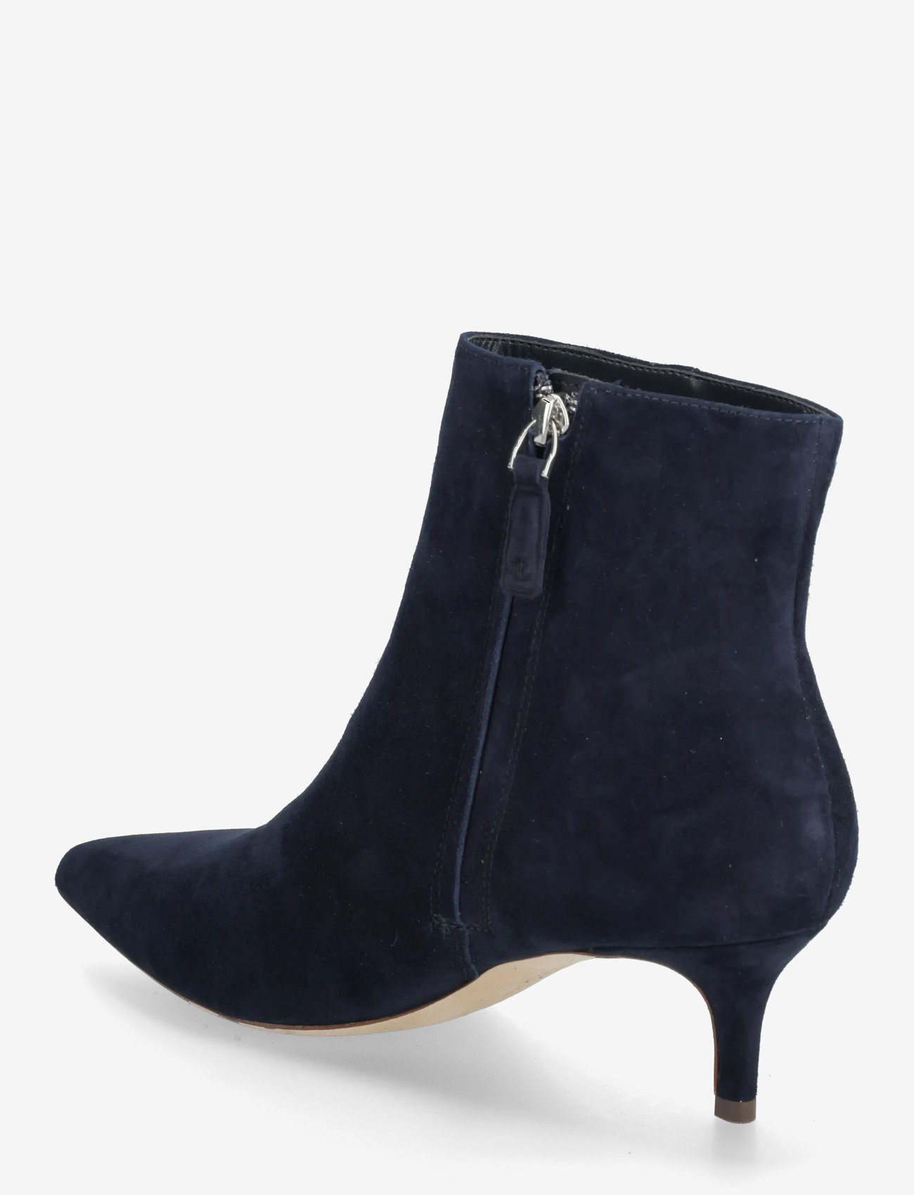 Lauren Ralph Lauren - McKay Suede Bootie Heel - heeled ankle boots - lauren navy - 2