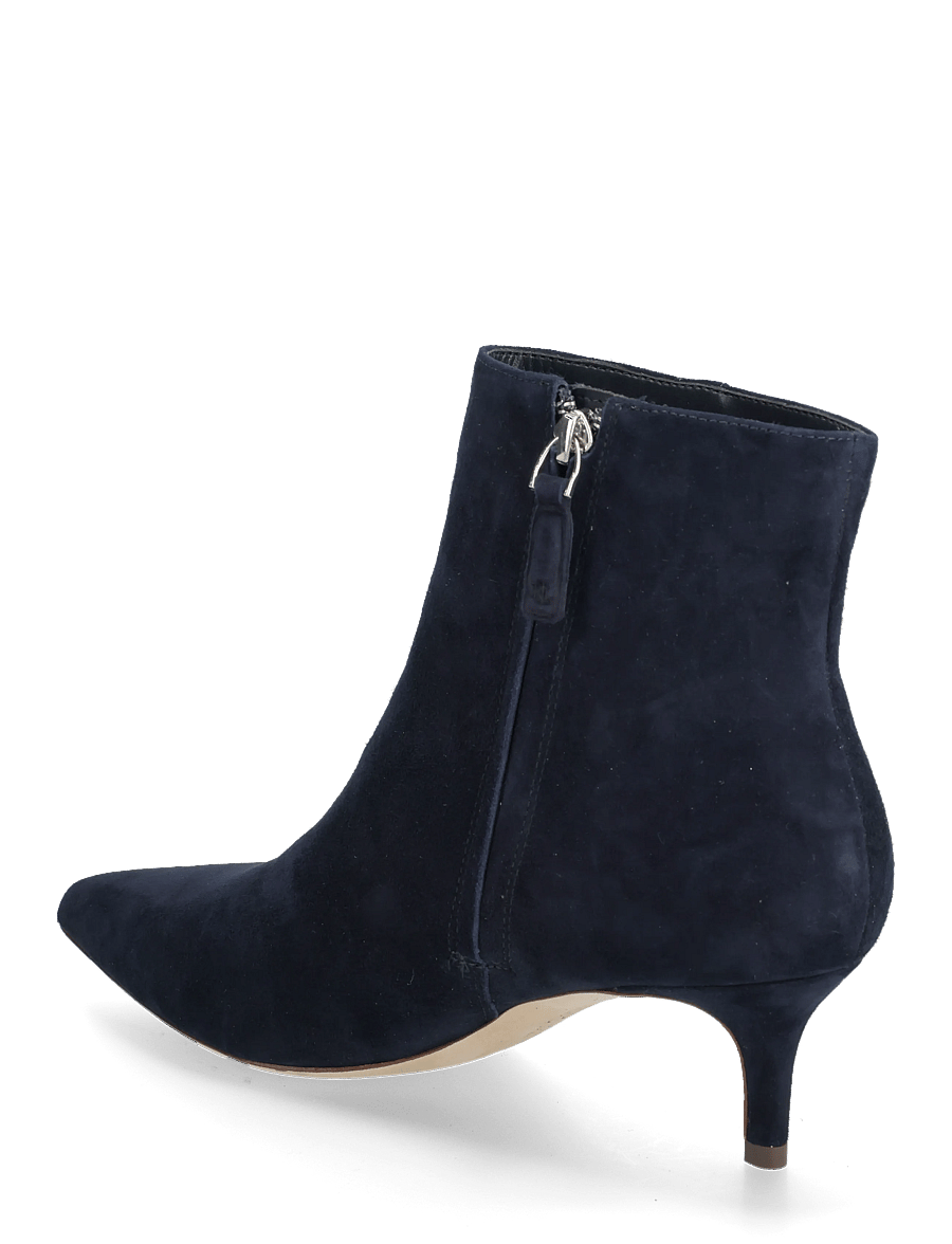 Lauren Ralph Lauren - McKay Suede Bootie Heel - stiefeletten mit absatz - lauren navy - 2