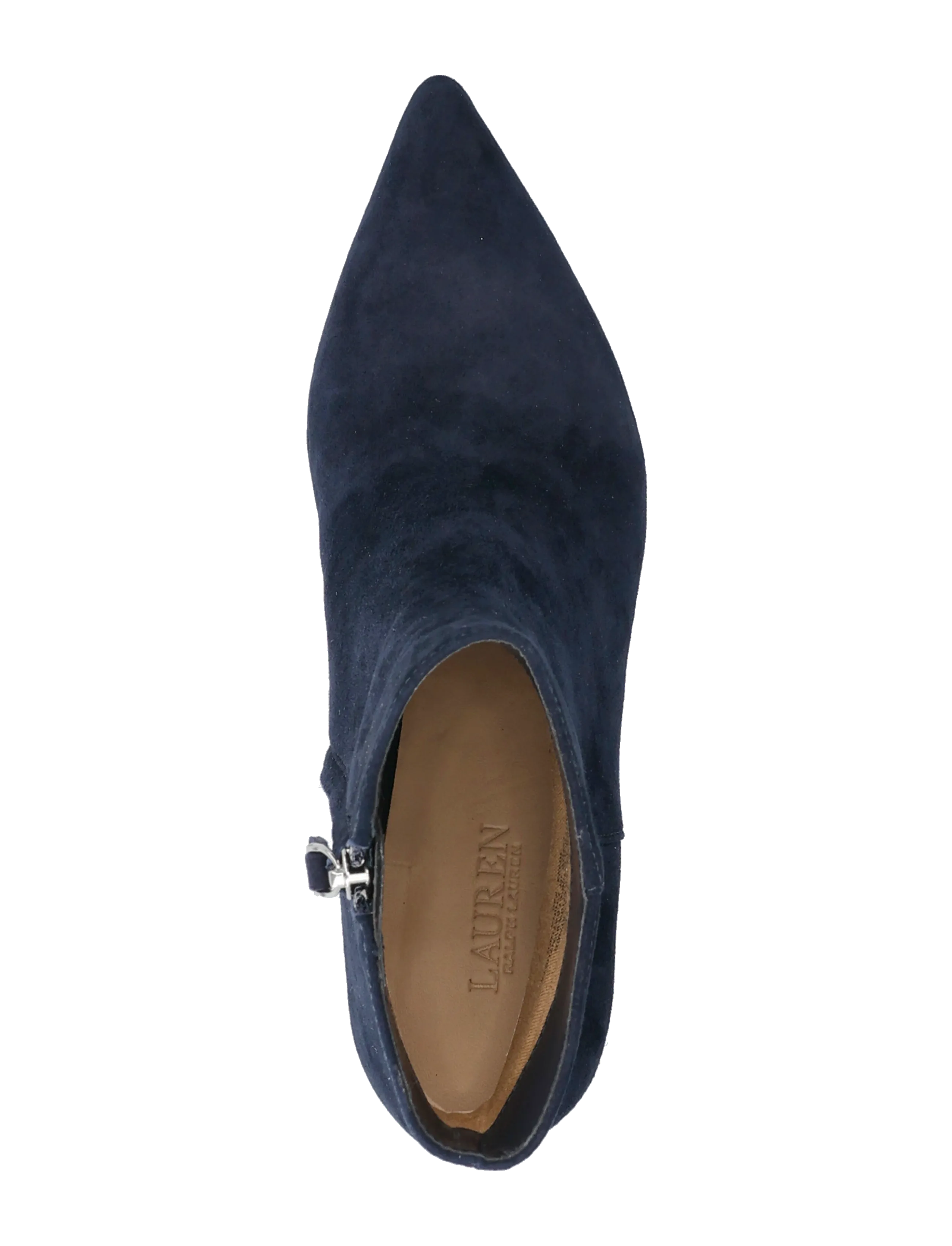 Lauren Ralph Lauren - McKay Suede Bootie Heel - støvletter - lauren navy - 3