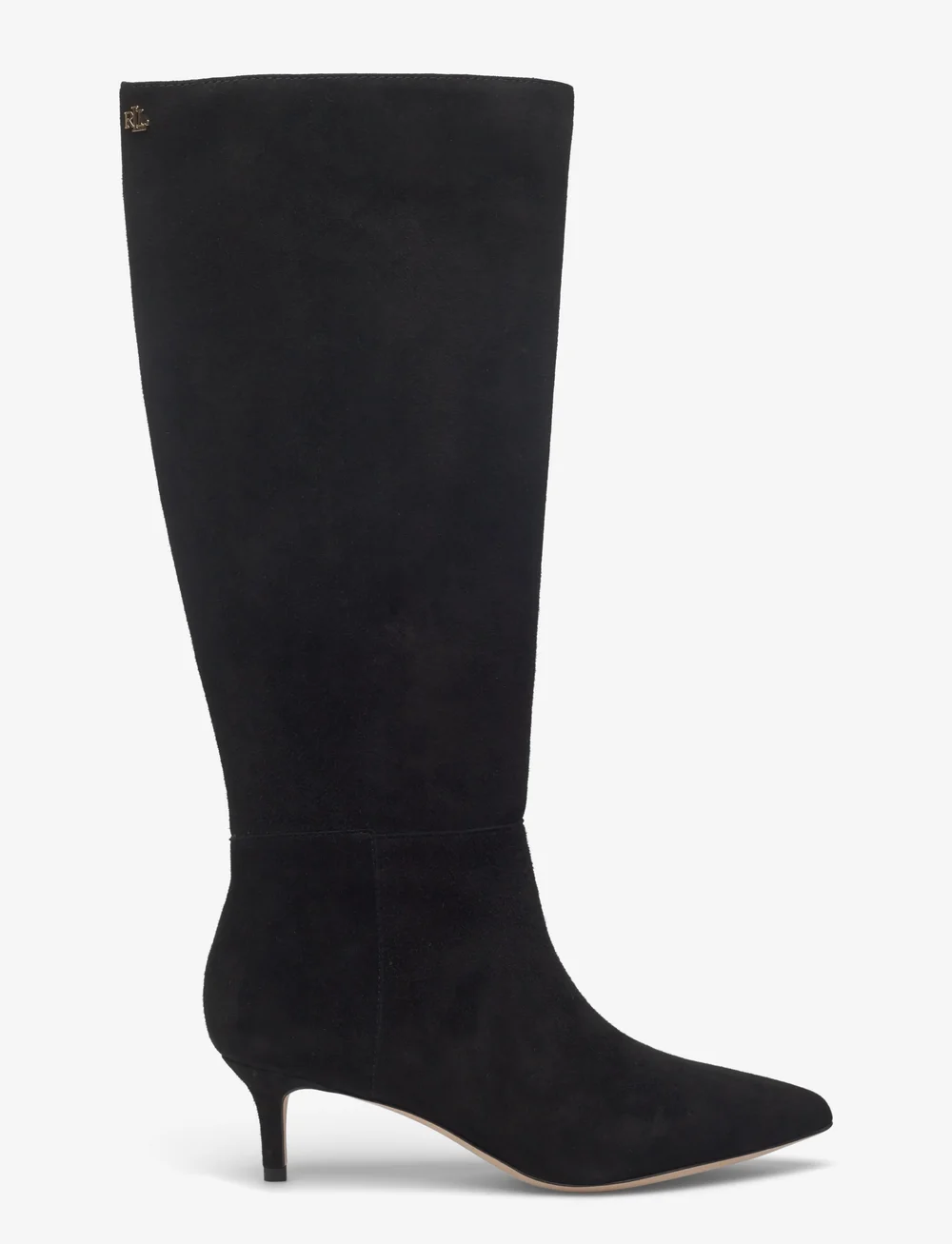 Lauren Ralph Lauren - McKay Suede Tall Boot Heel - aulinukai - black - 1