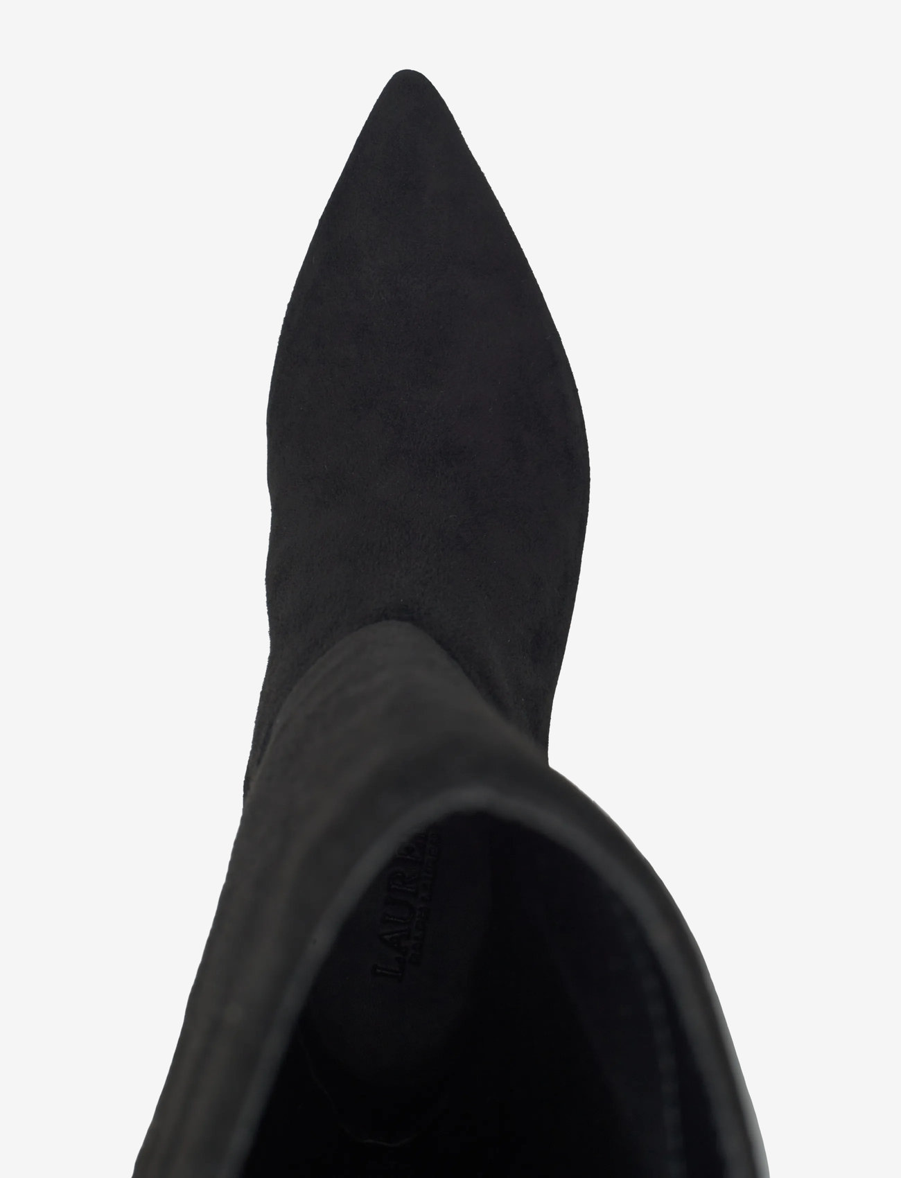 Lauren Ralph Lauren - McKay Suede Tall Boot Heel - langskaftede - black - 3