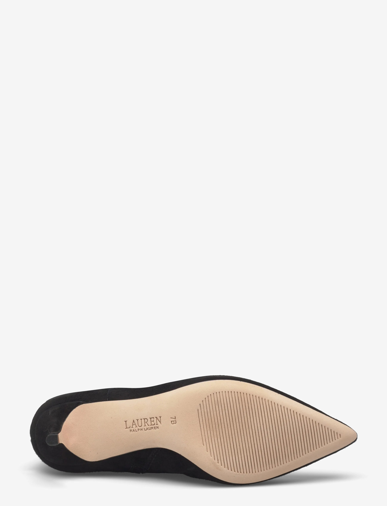 Lauren Ralph Lauren - McKay Suede Tall Boot Heel - langskaftede - black - 4