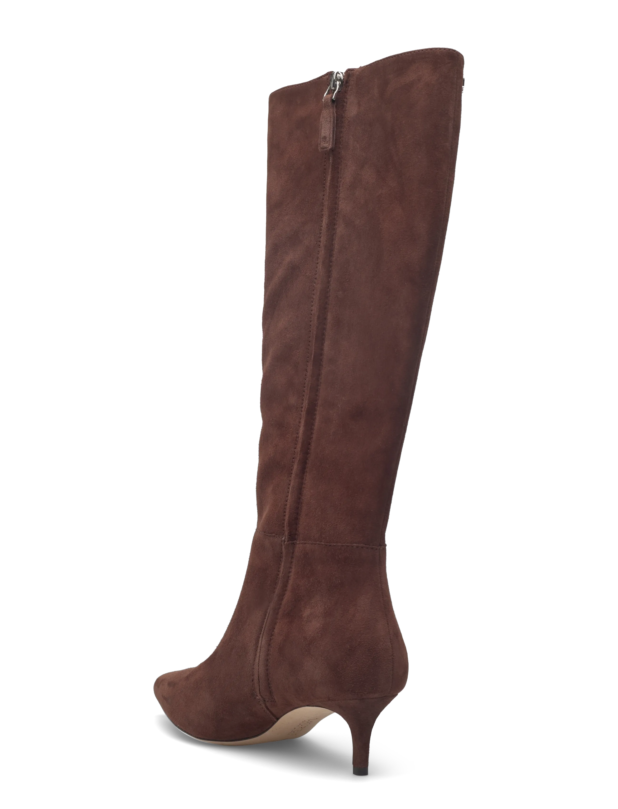 Lauren Ralph Lauren - McKay Suede Tall Boot Heel - bottes hautes au genou - dark hickory - 2