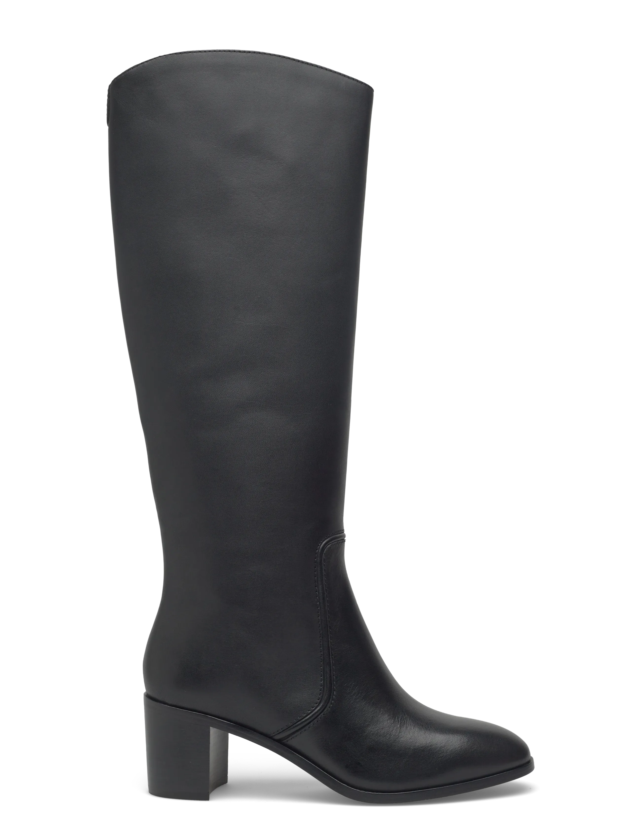Lauren Ralph Lauren - Charly Burnished Leather Tall Boot - aulinukai - black - 1