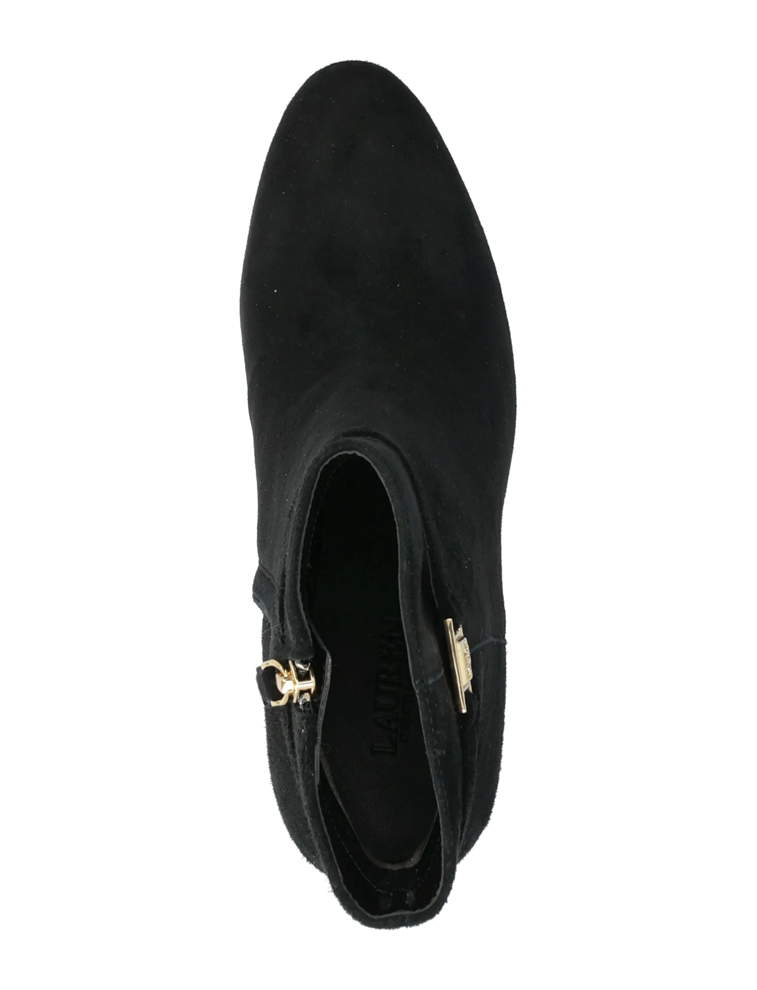 Lauren Ralph Lauren - Kellie Suede Bootie Heel - bottines à talons  - black - 3