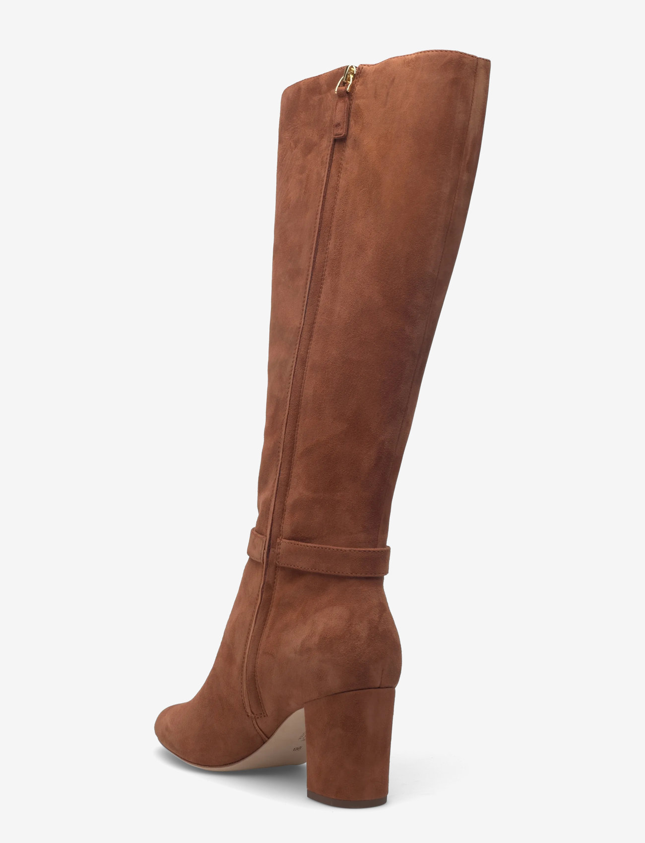 Lauren Ralph Lauren Kellie Suede Tall Boot Heel – women – shop at