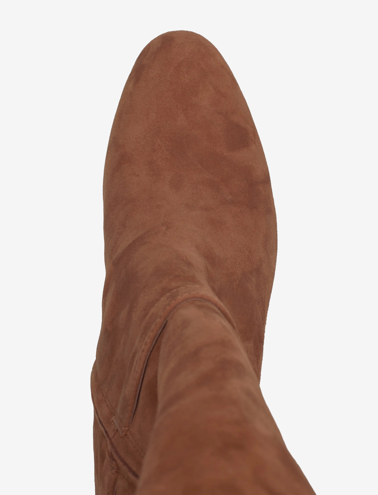 Lauren Ralph Lauren - Kellie Suede Tall Boot Heel - kniehohe stiefel - lauren tan - 3